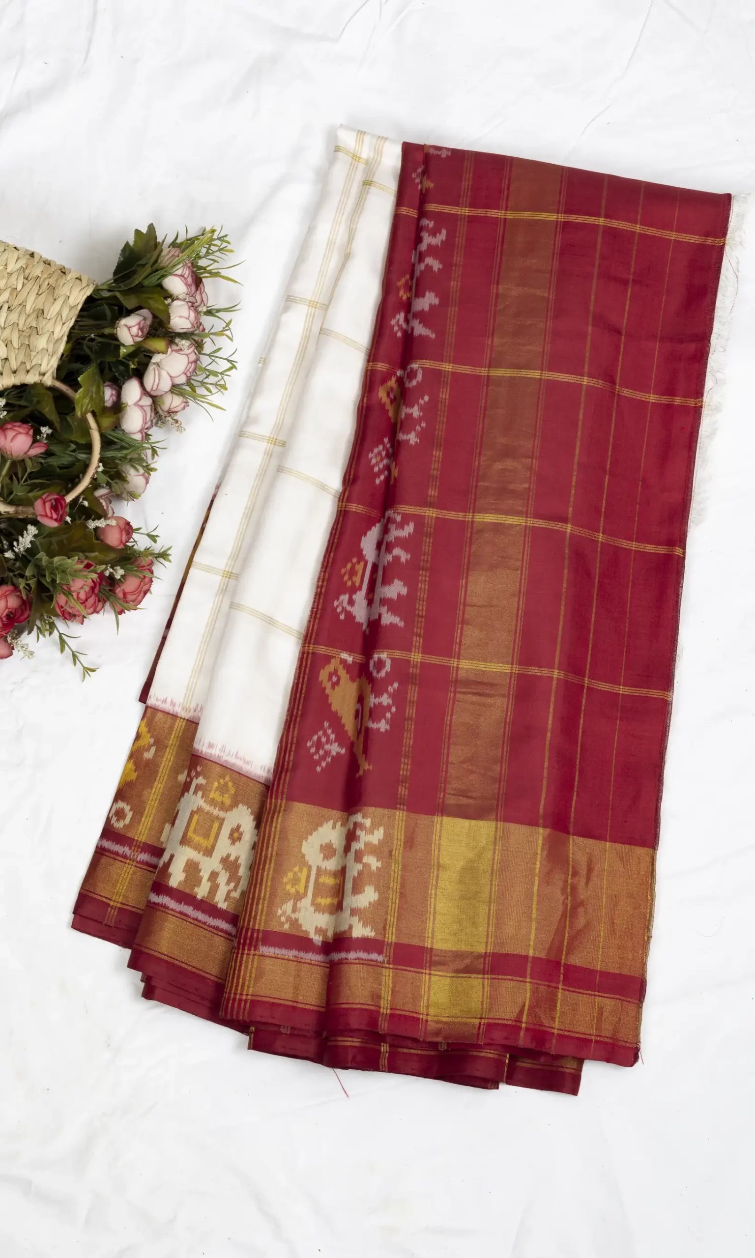 Rajkoti Patola Saree