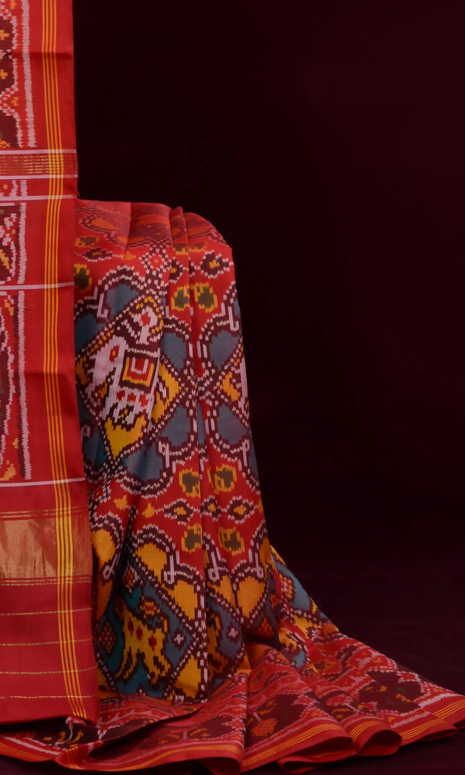 Single Ikat Patola Saree