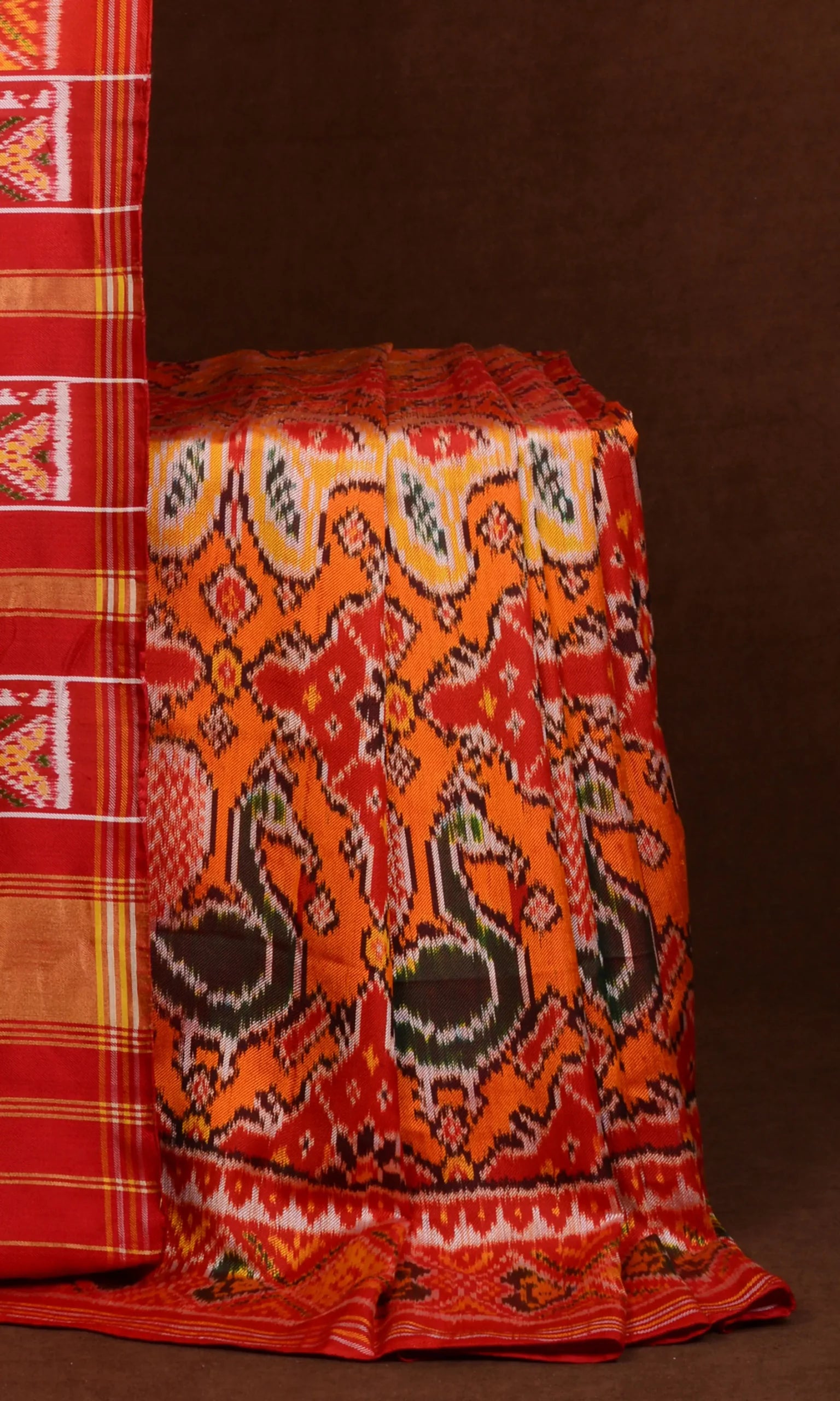 Twill Weave Patola Saree