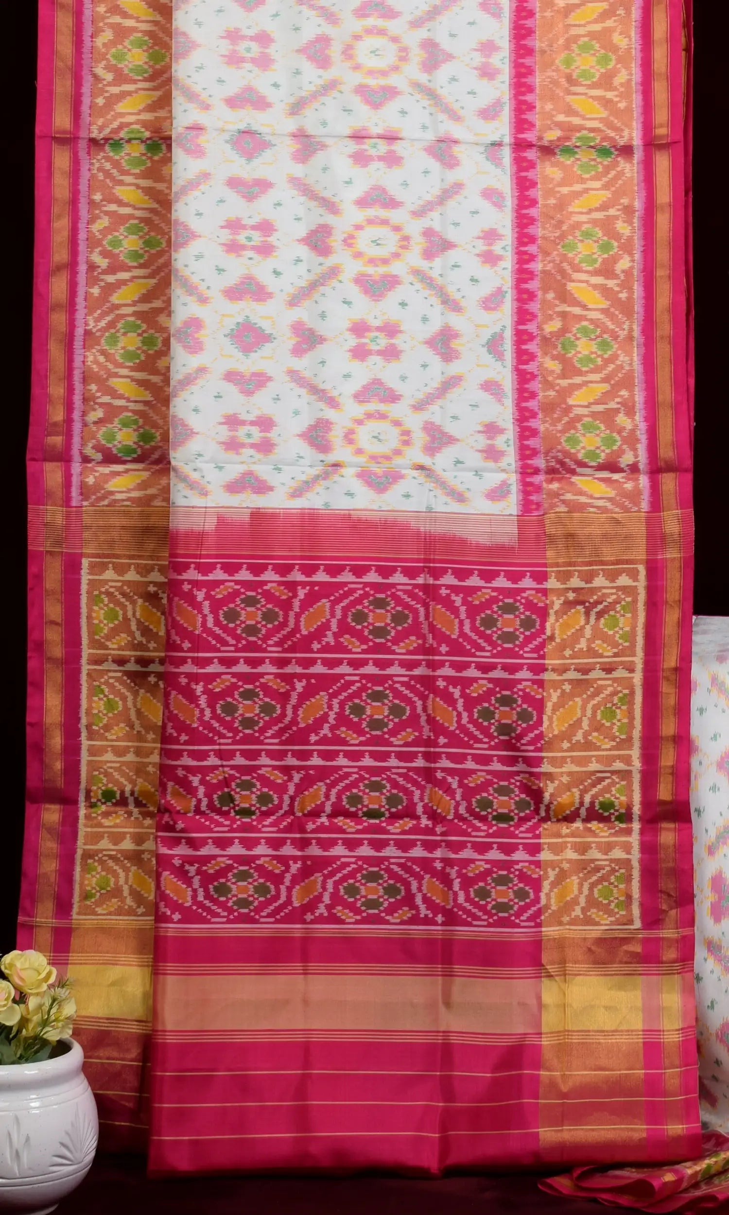 Rajkoti Patola Saree