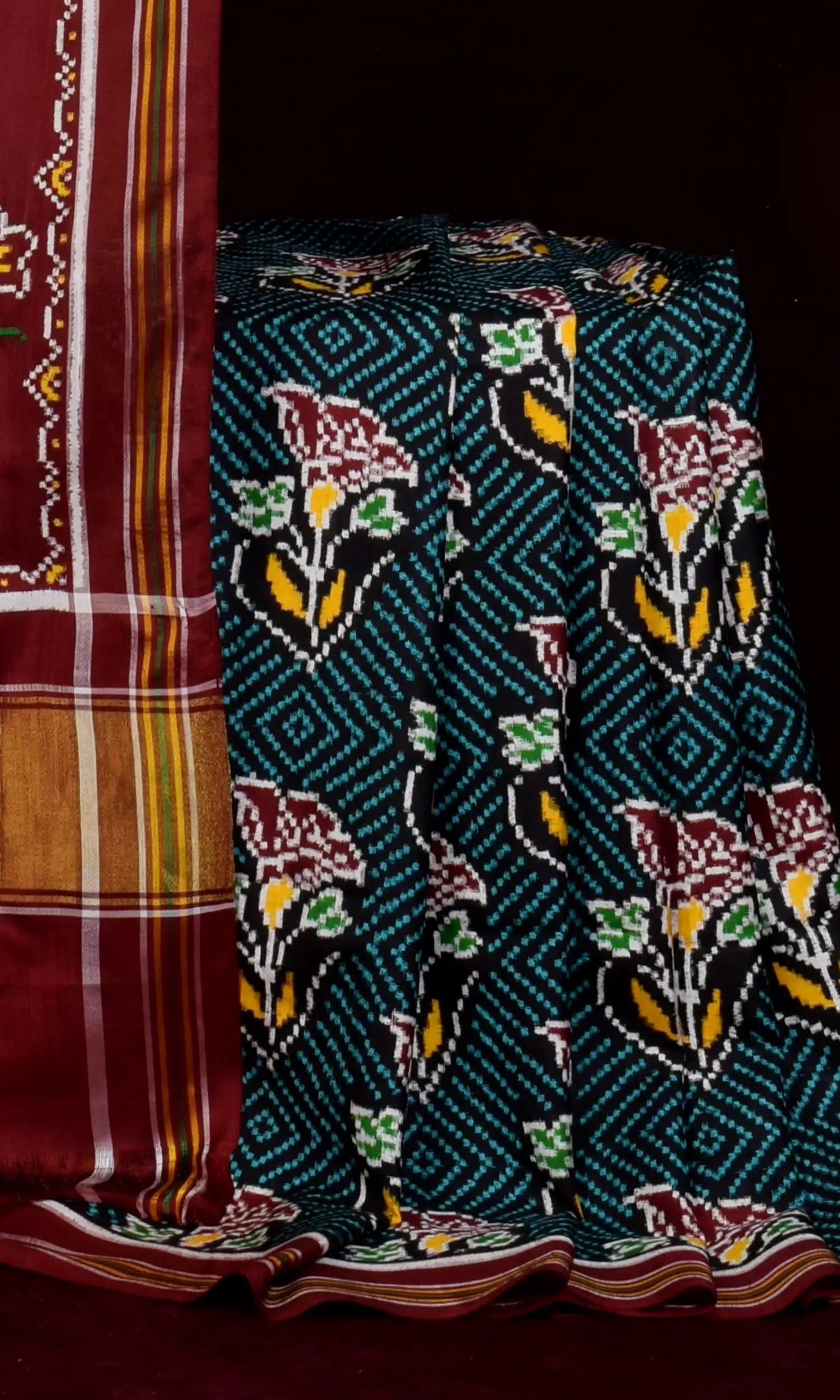 Double Ikat Patola Saree