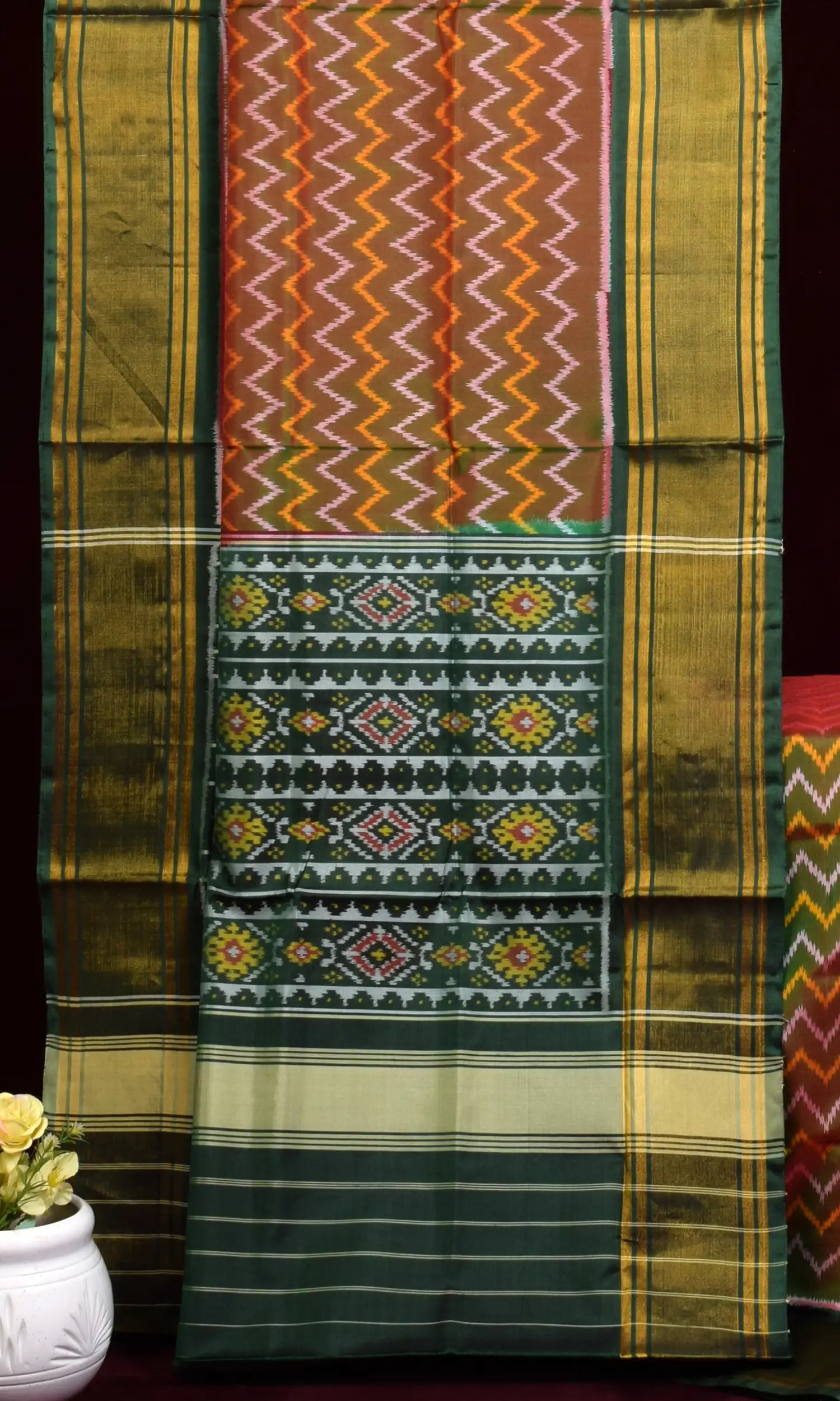 Rajkoti Patola Saree
