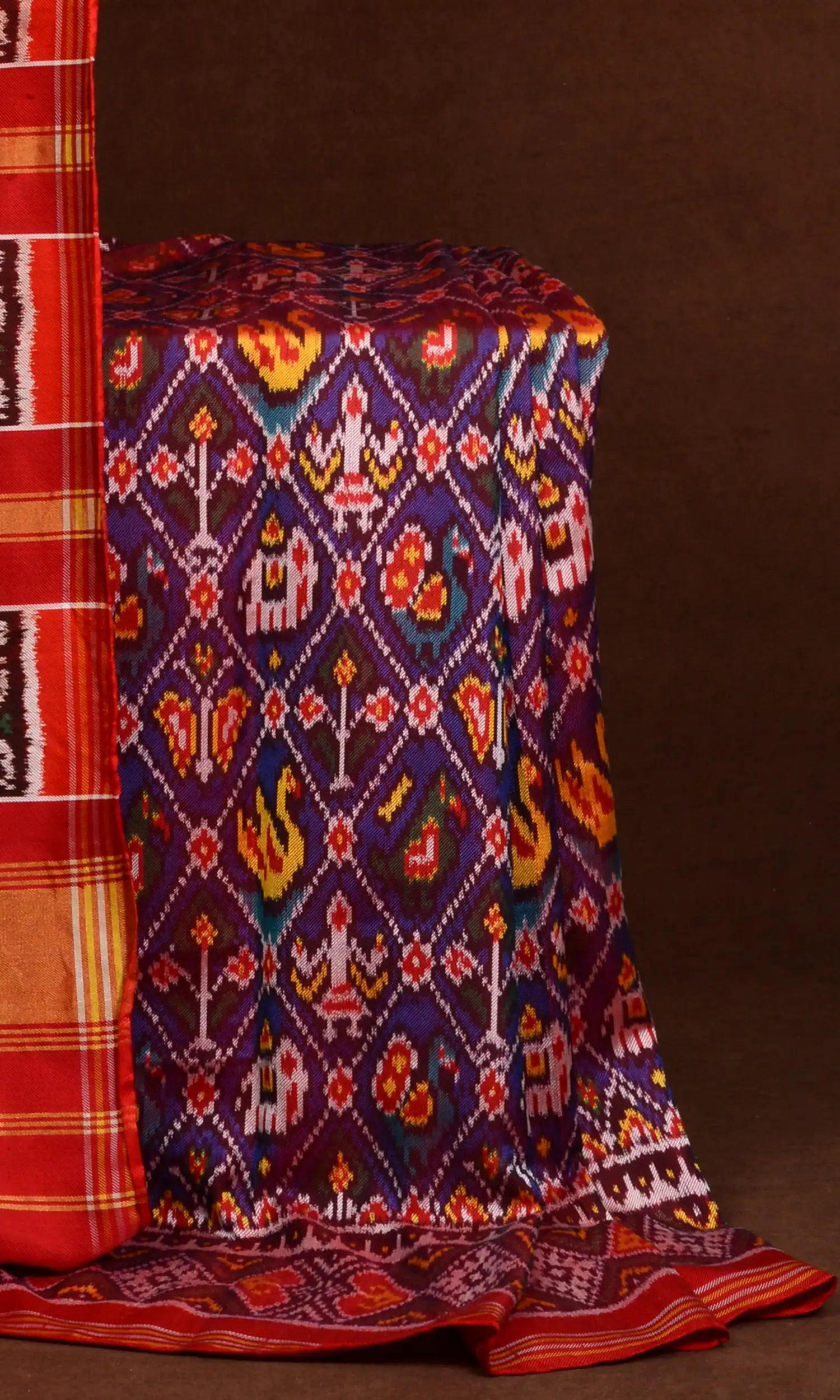 Twill Weave Patola Saree