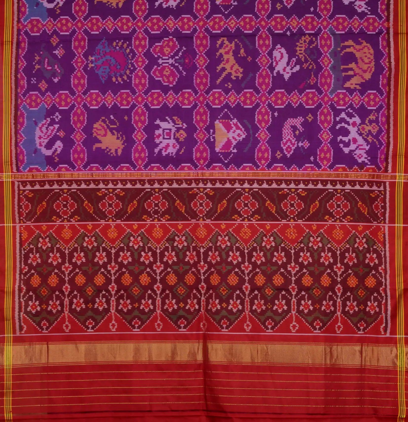 Single Ikat Patola Saree