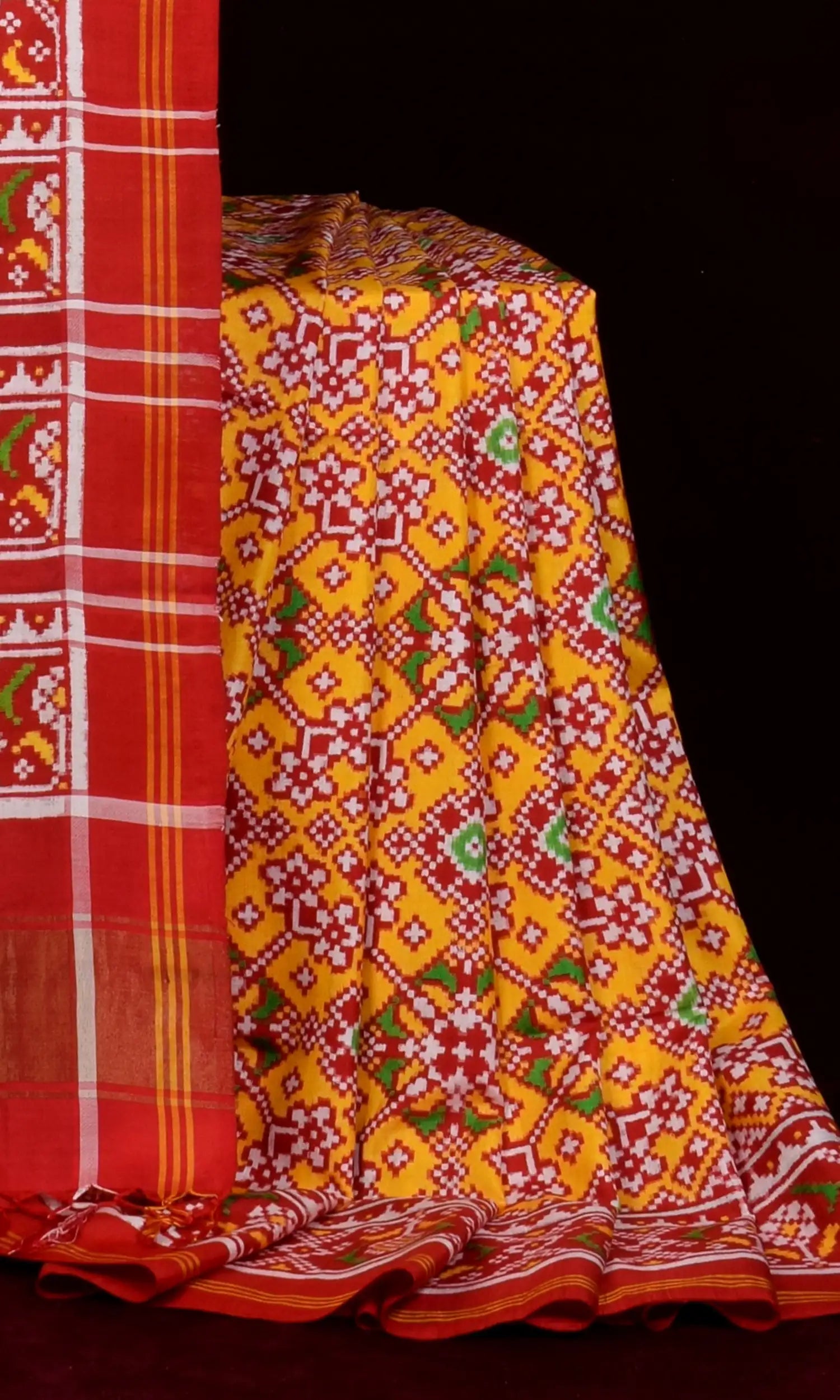 Double Ikat Patola Saree