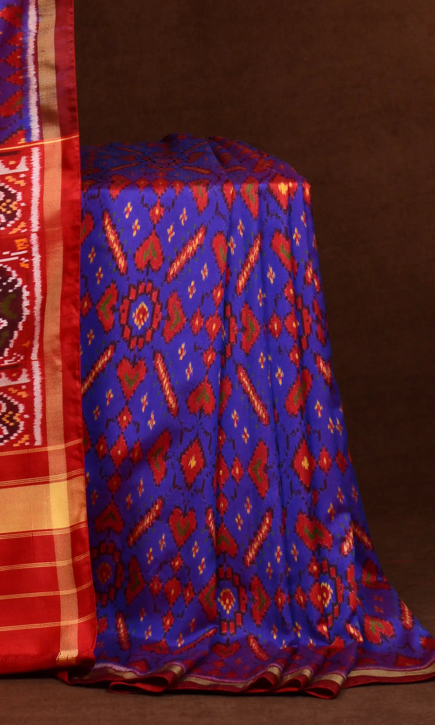 Twill Weave Patola Saree