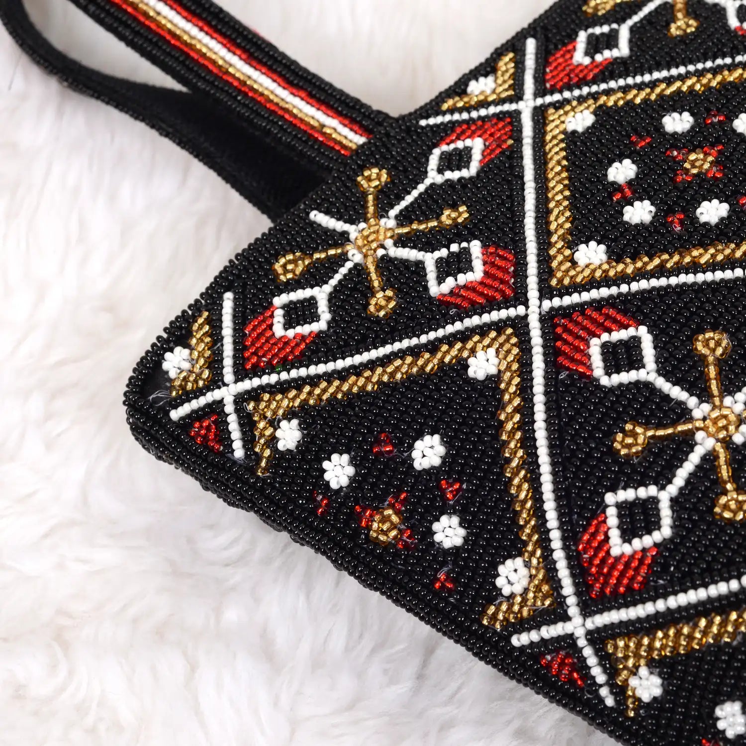Moti Beaded Handbag