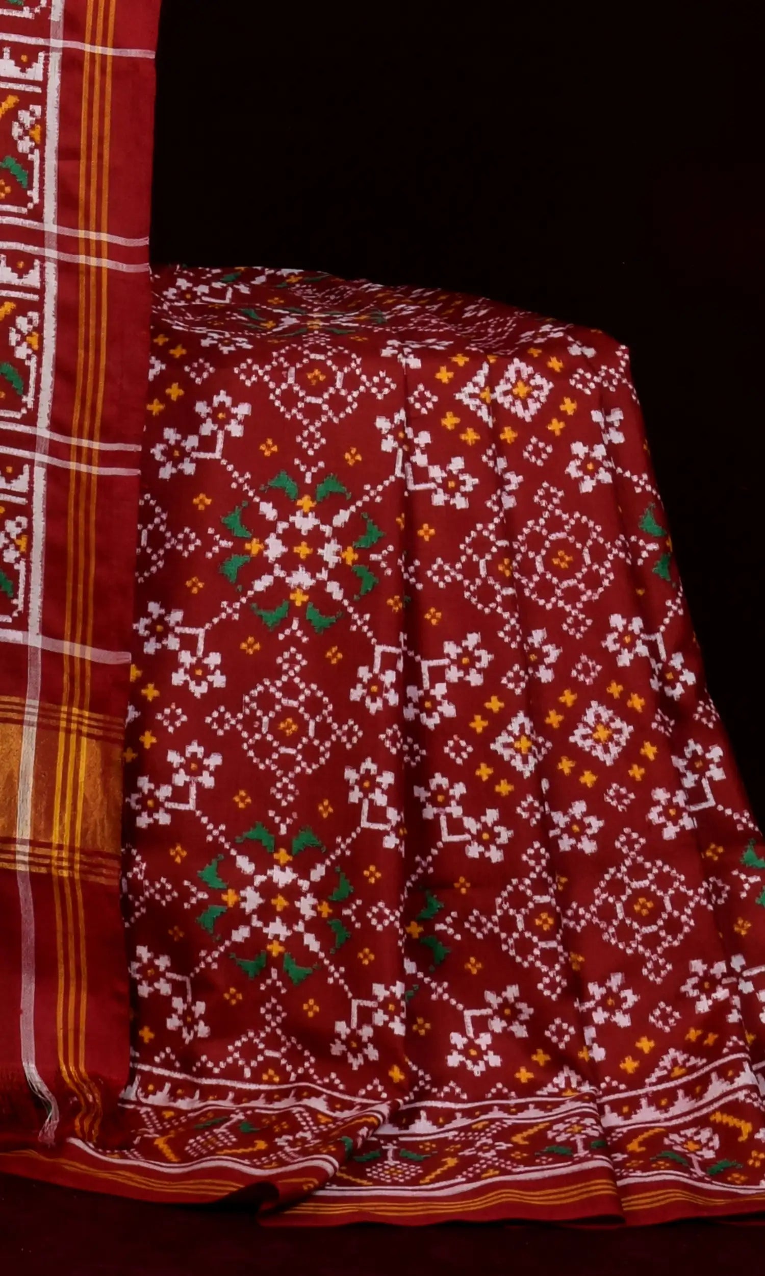 Double Ikat Patola Saree