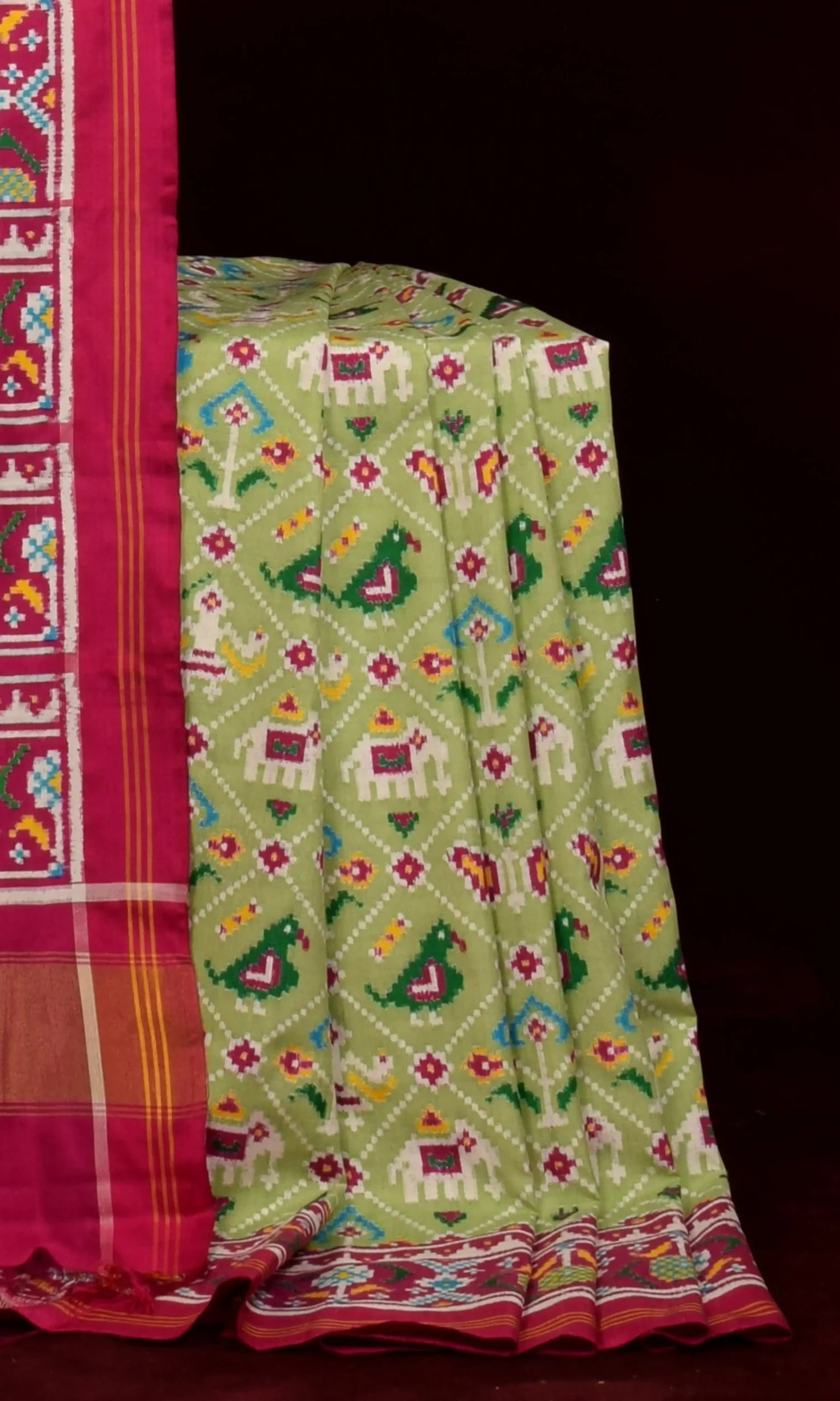 Double Ikat Patola Saree