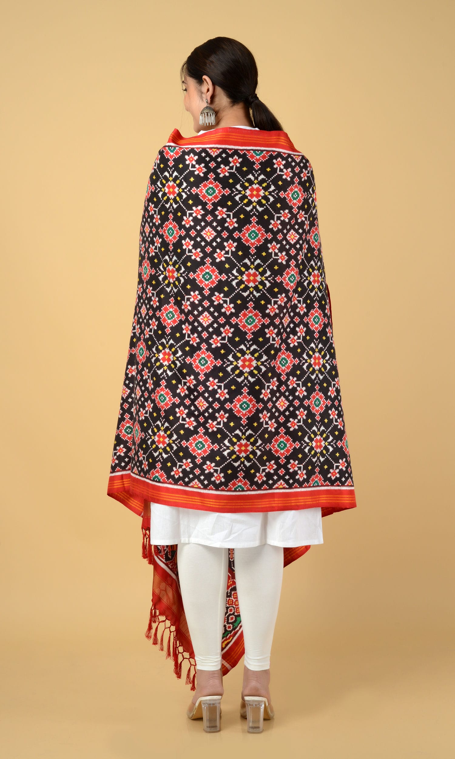 Double Ikat Patola Dupatta Nau Ratan