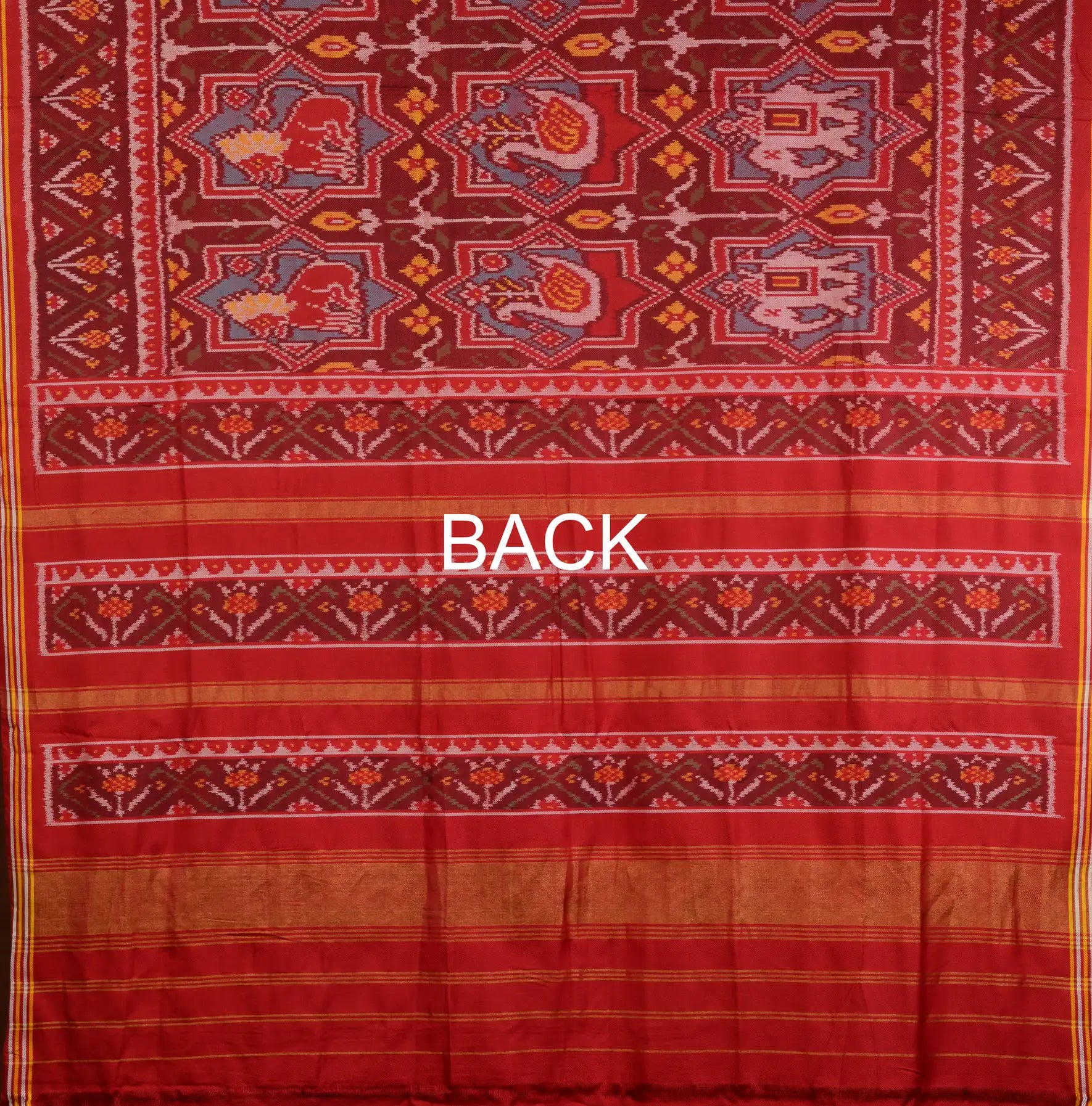 Twill Weave Patola Saree