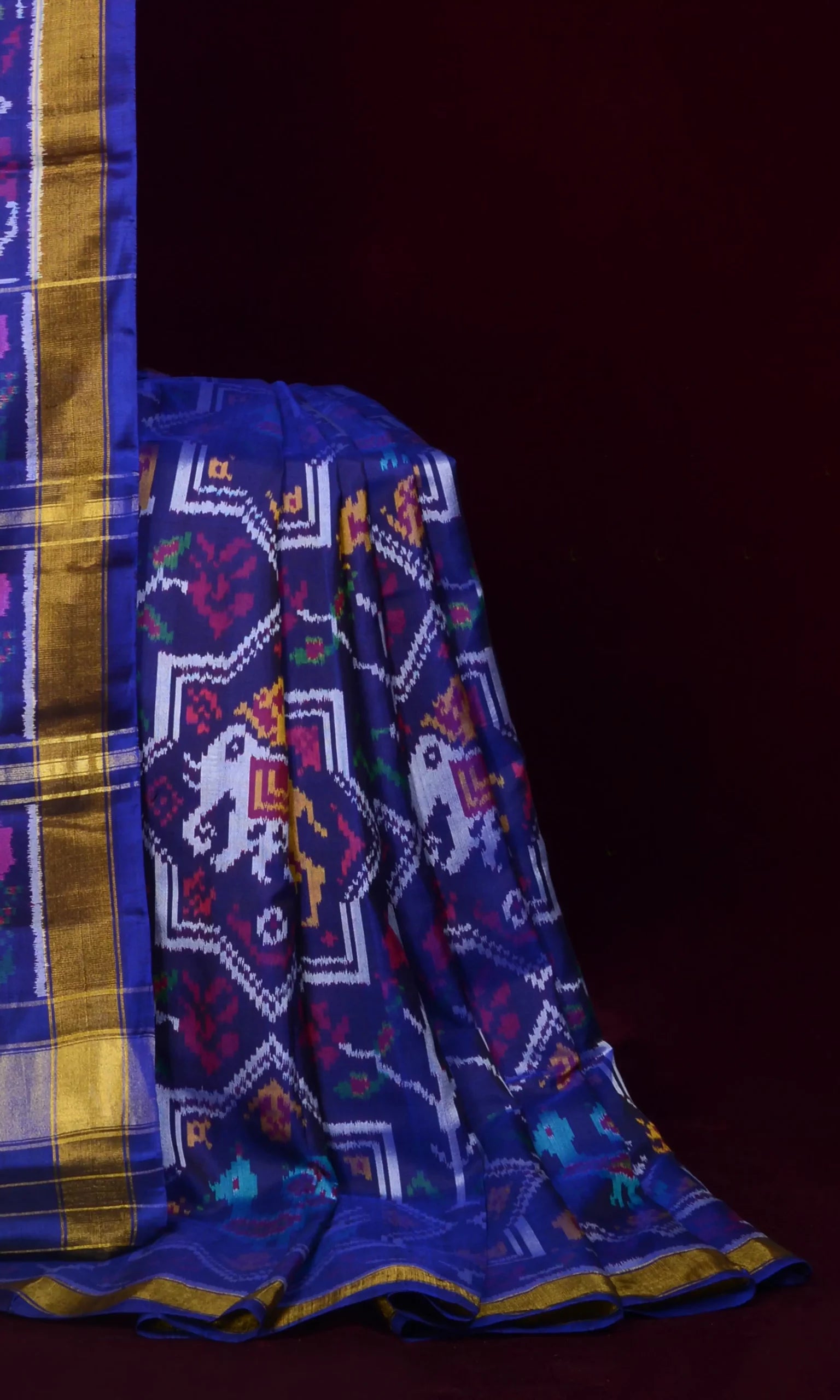 Single Ikat Patola Saree