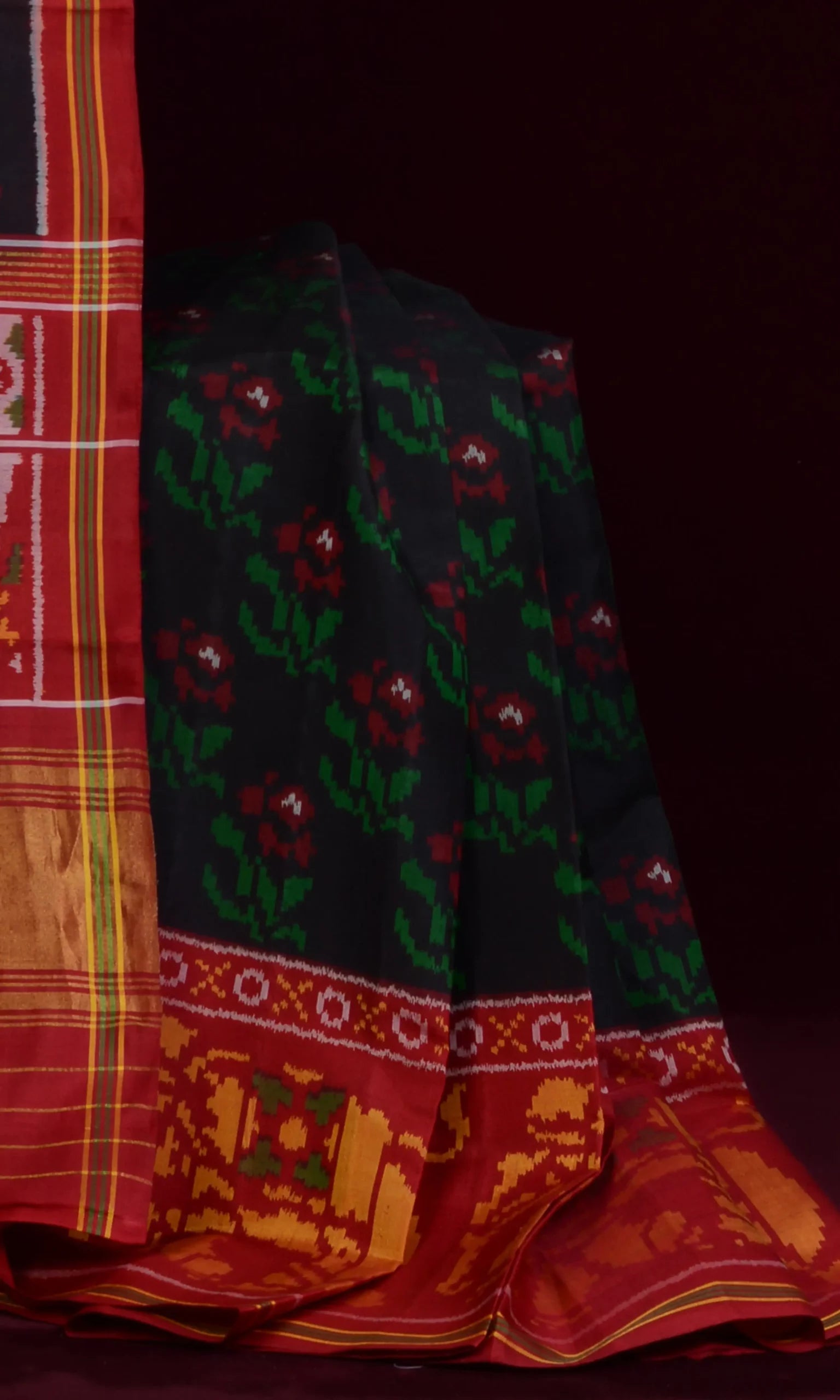 Single Ikat Patola Saree
