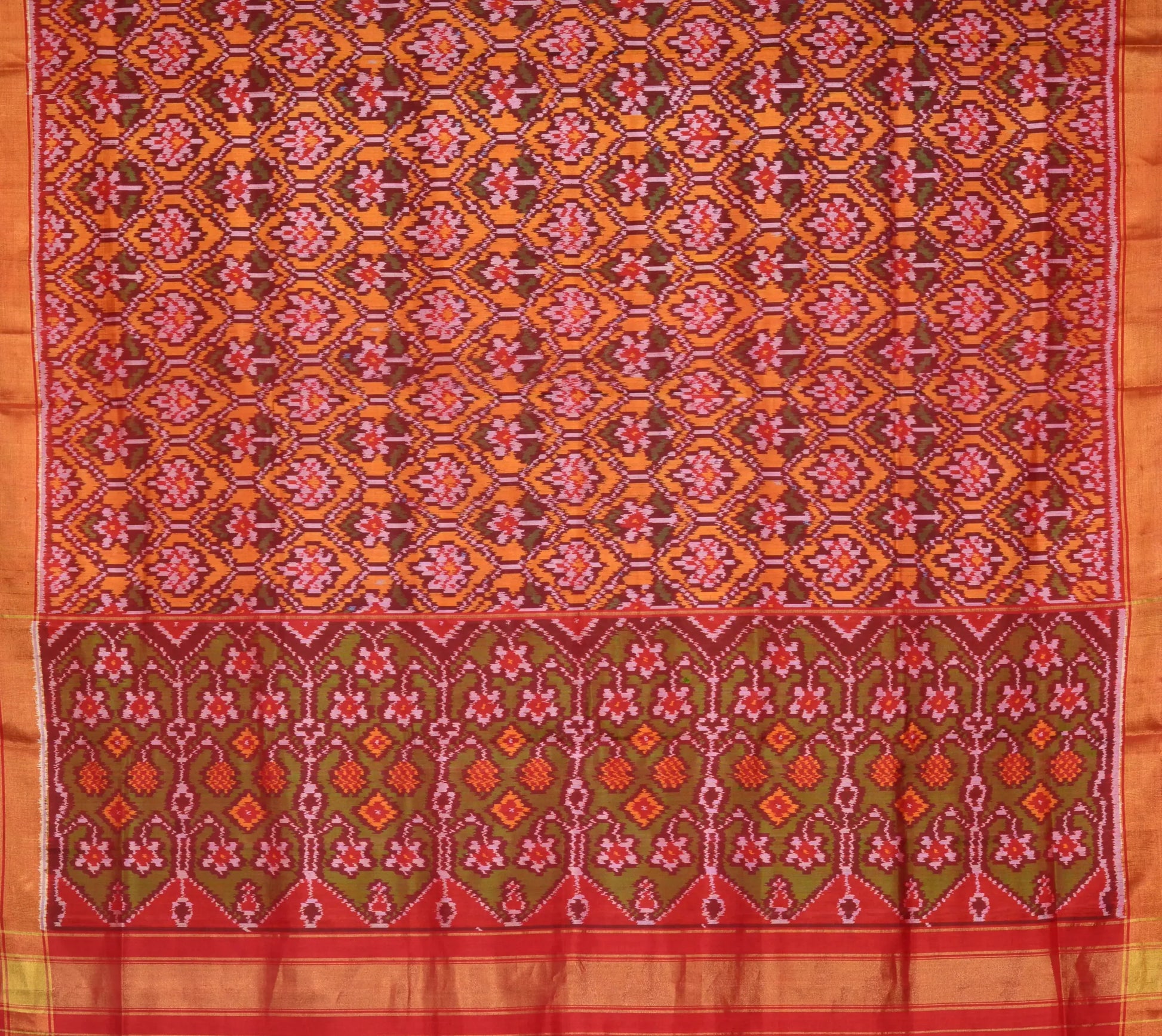 Single Ikat Patola Saree