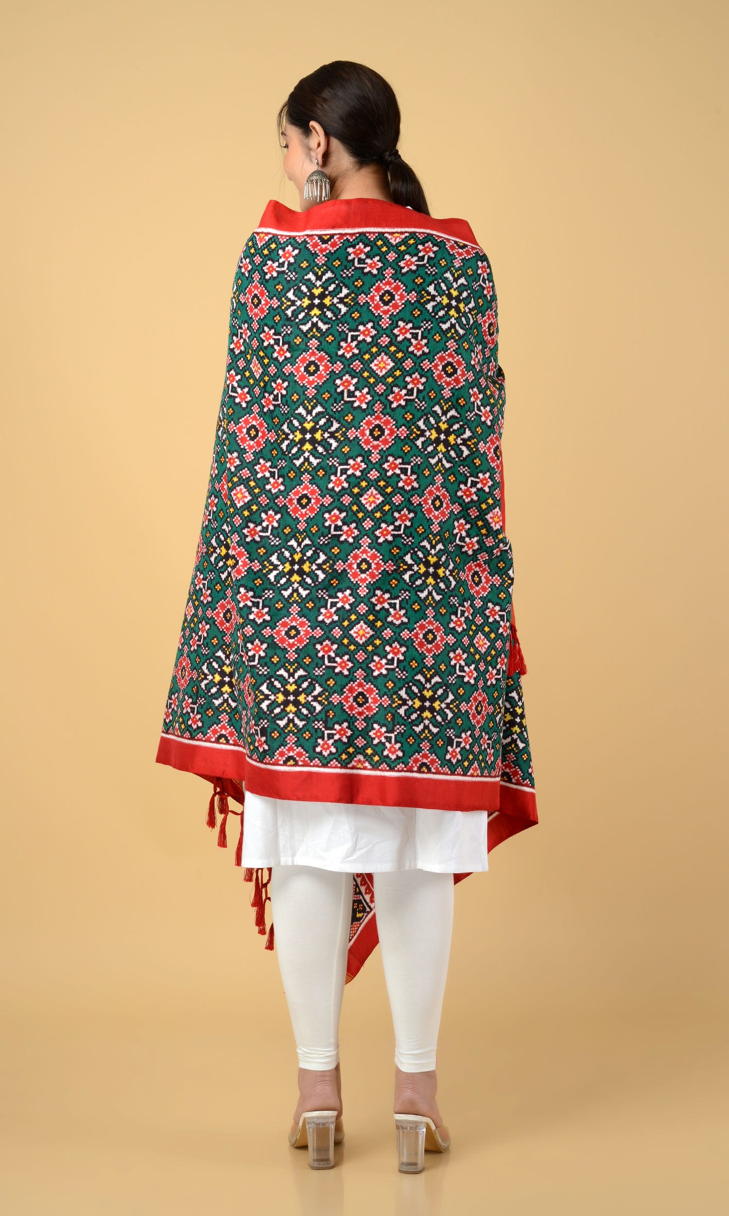 Double Ikat Patola Dupatta Nau Ratan