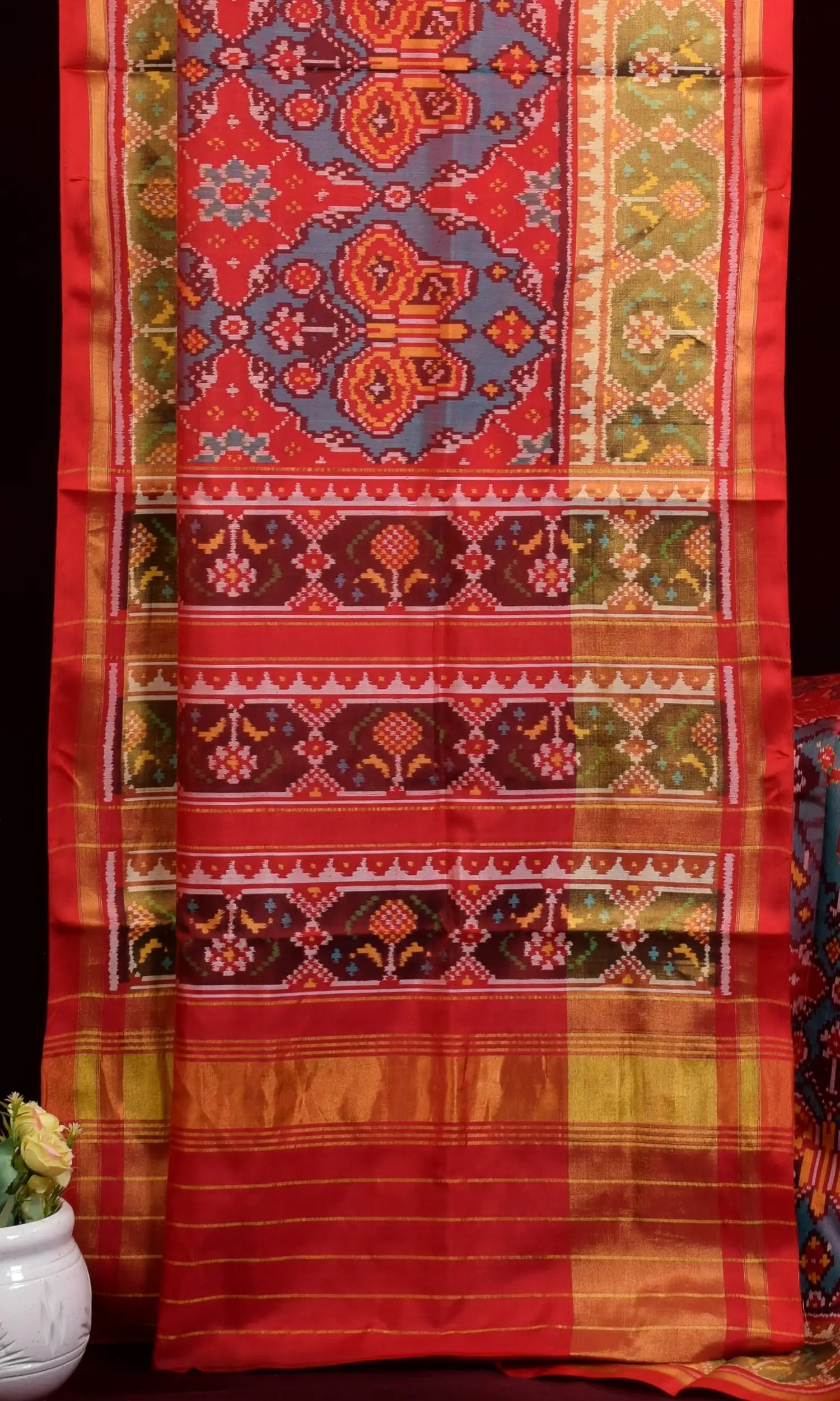 Rajkoti Patola Saree