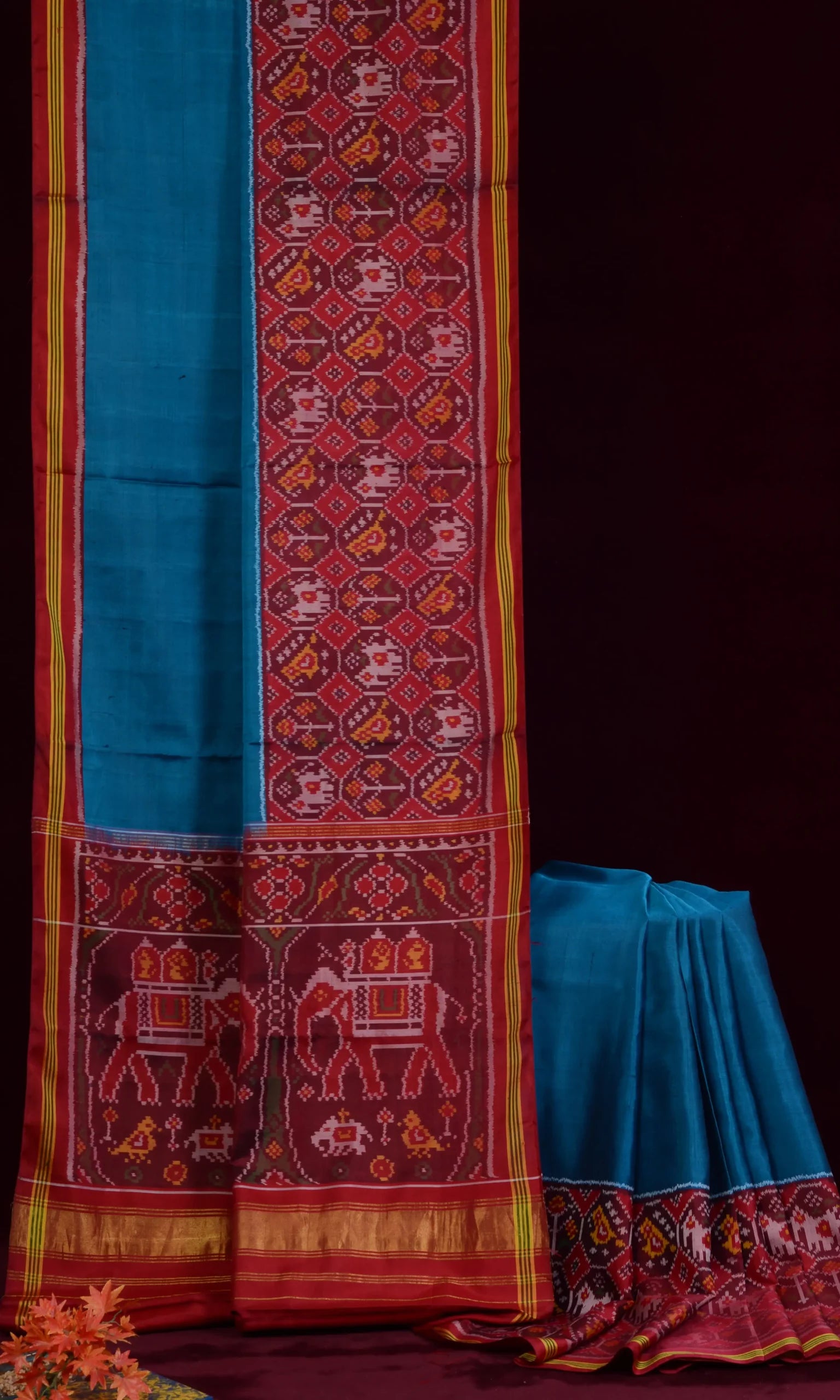 Single Ikat Patola Saree