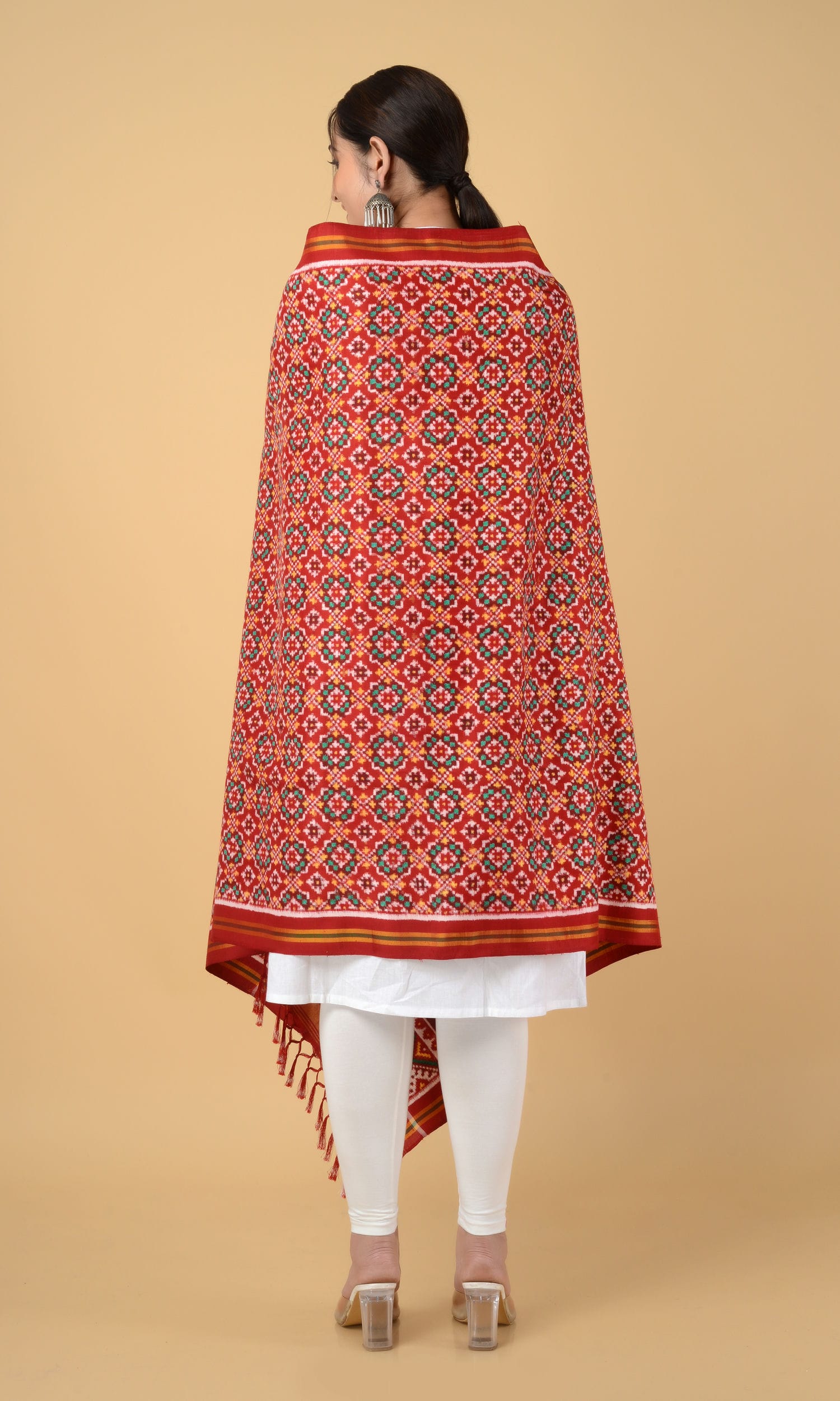 Double Ikat Patola Dupatta Chanda