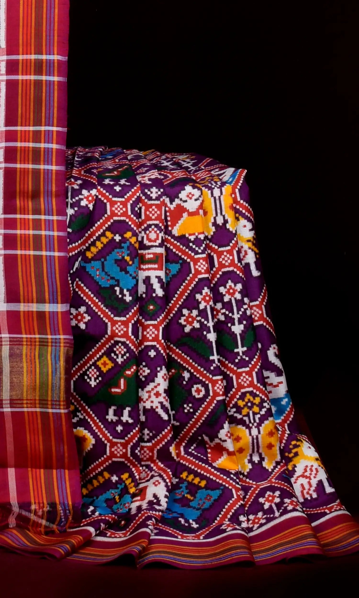 Double Ikat Patola Saree