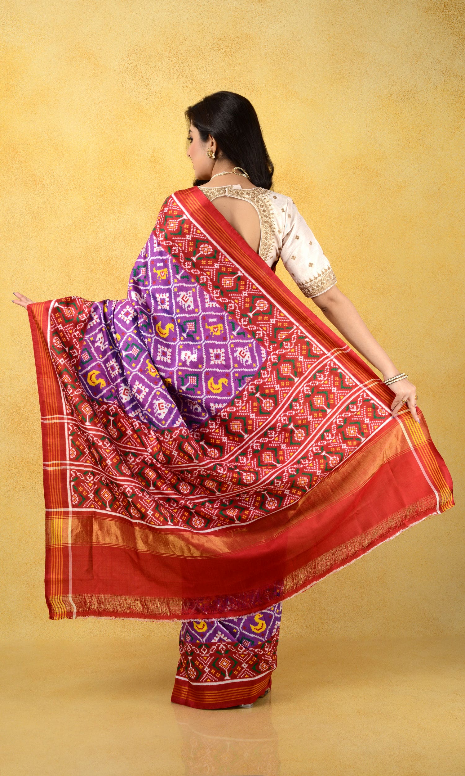 Double Ikat Patola Saree Patola Motifs