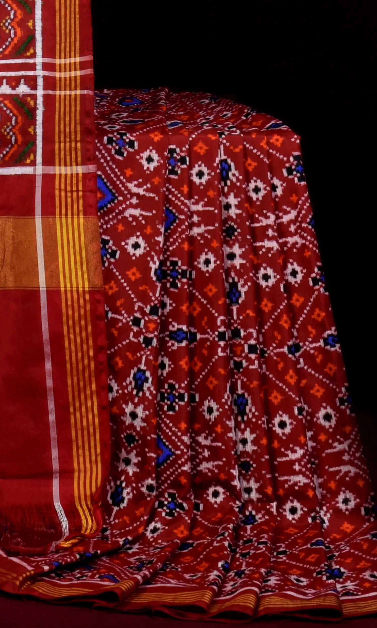 Double Ikat Patola Saree