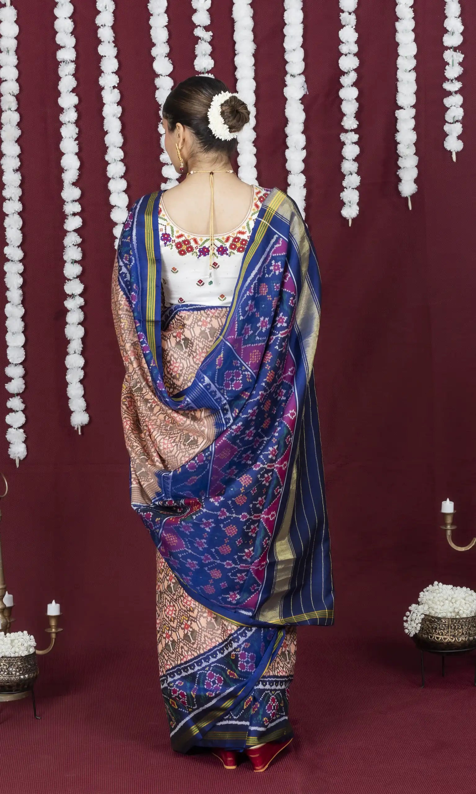 Single Ikat Patola Saree
