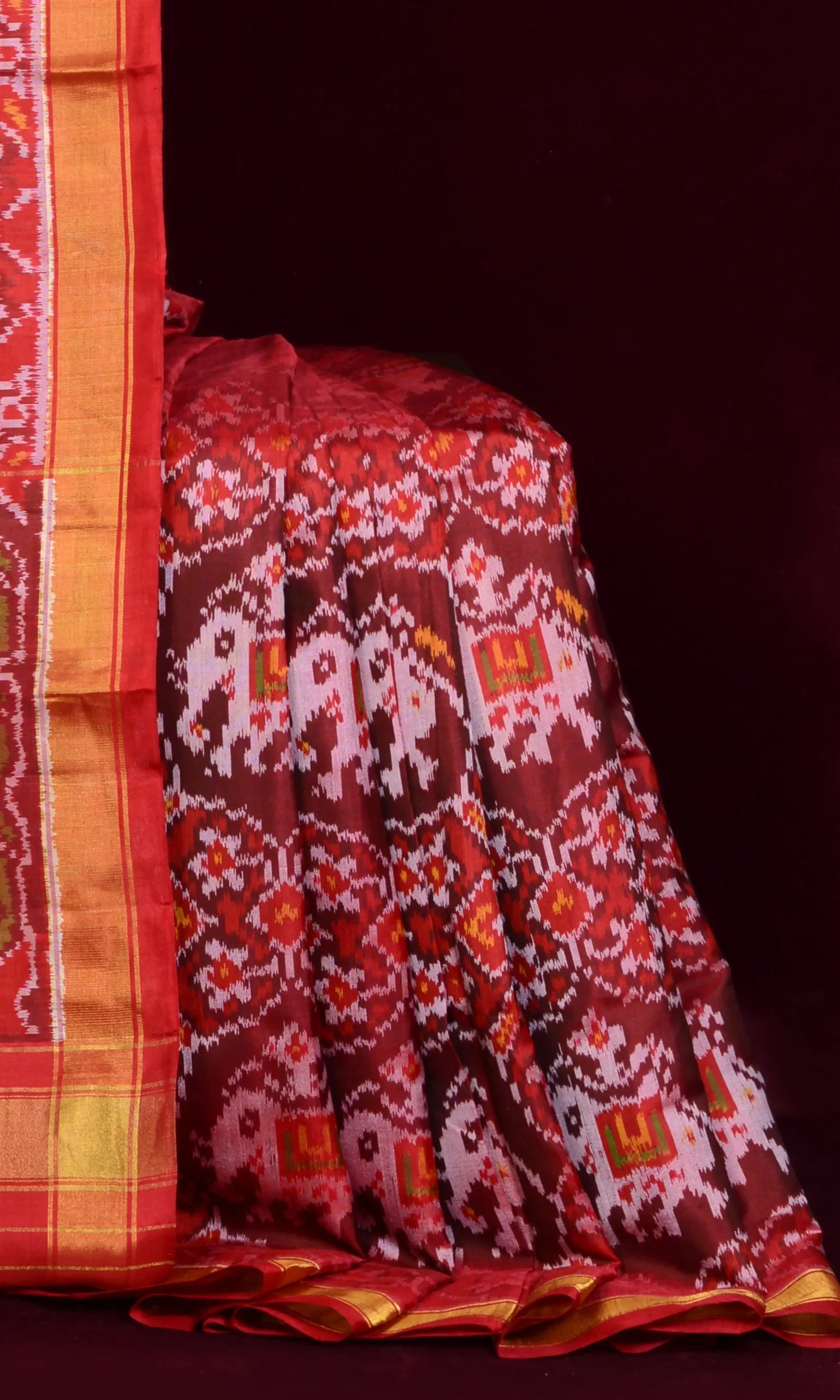 Single Ikat Patola Saree