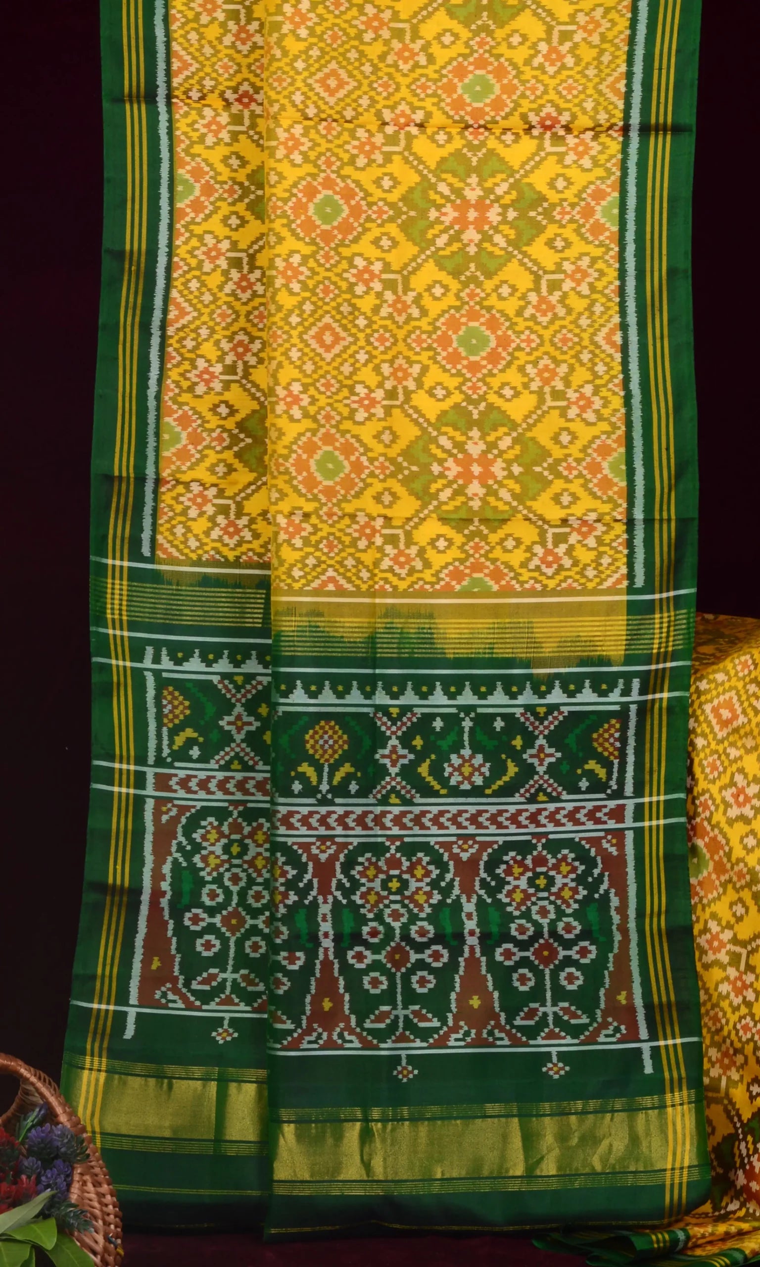Single Ikat Patola Saree