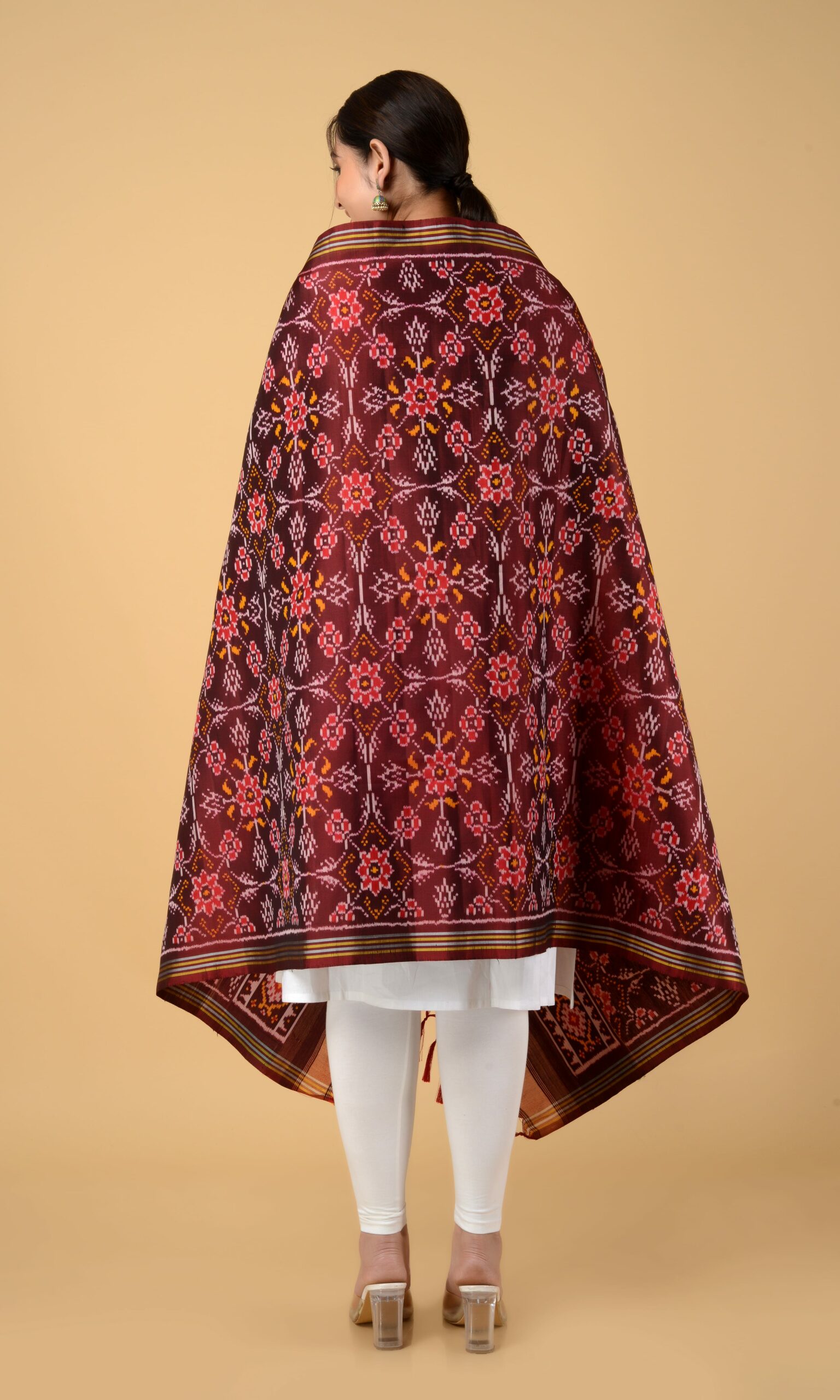 Single Ikat Patola Dupatta Chhabdi