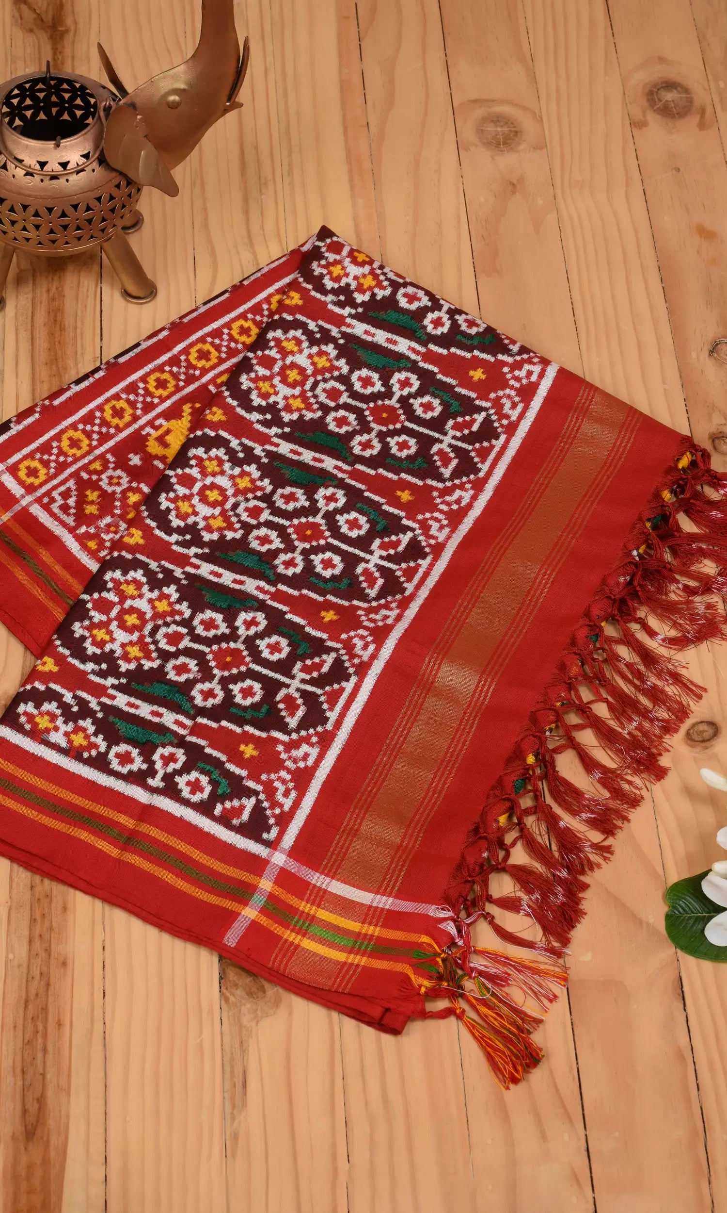 Double Ikat Patola Dupatta