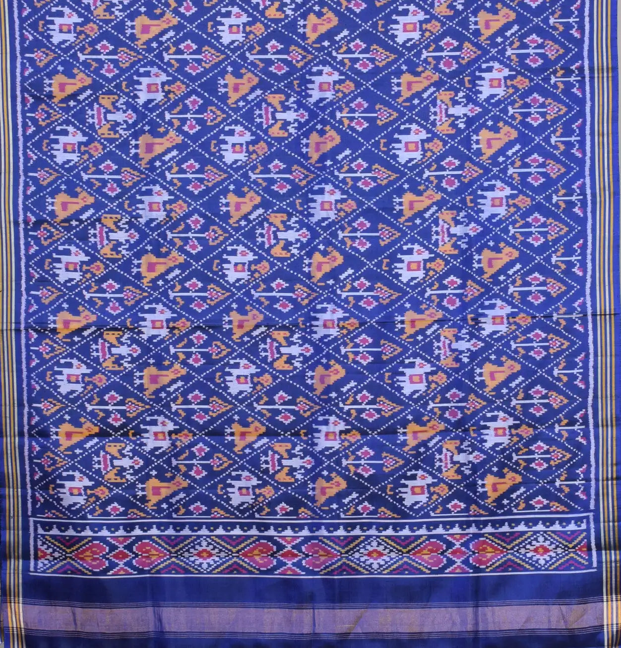 Single Ikat Patola Dupatta