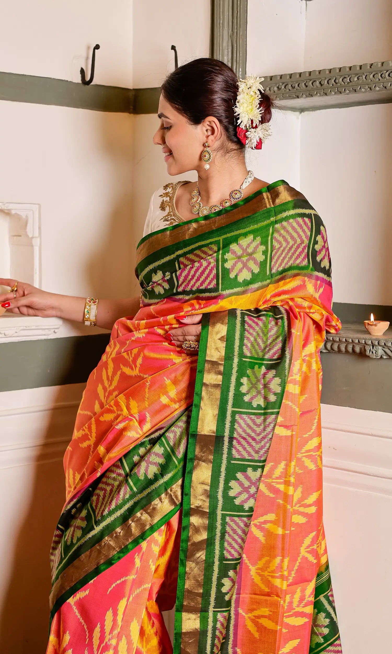 Rajkoti Patola Saree