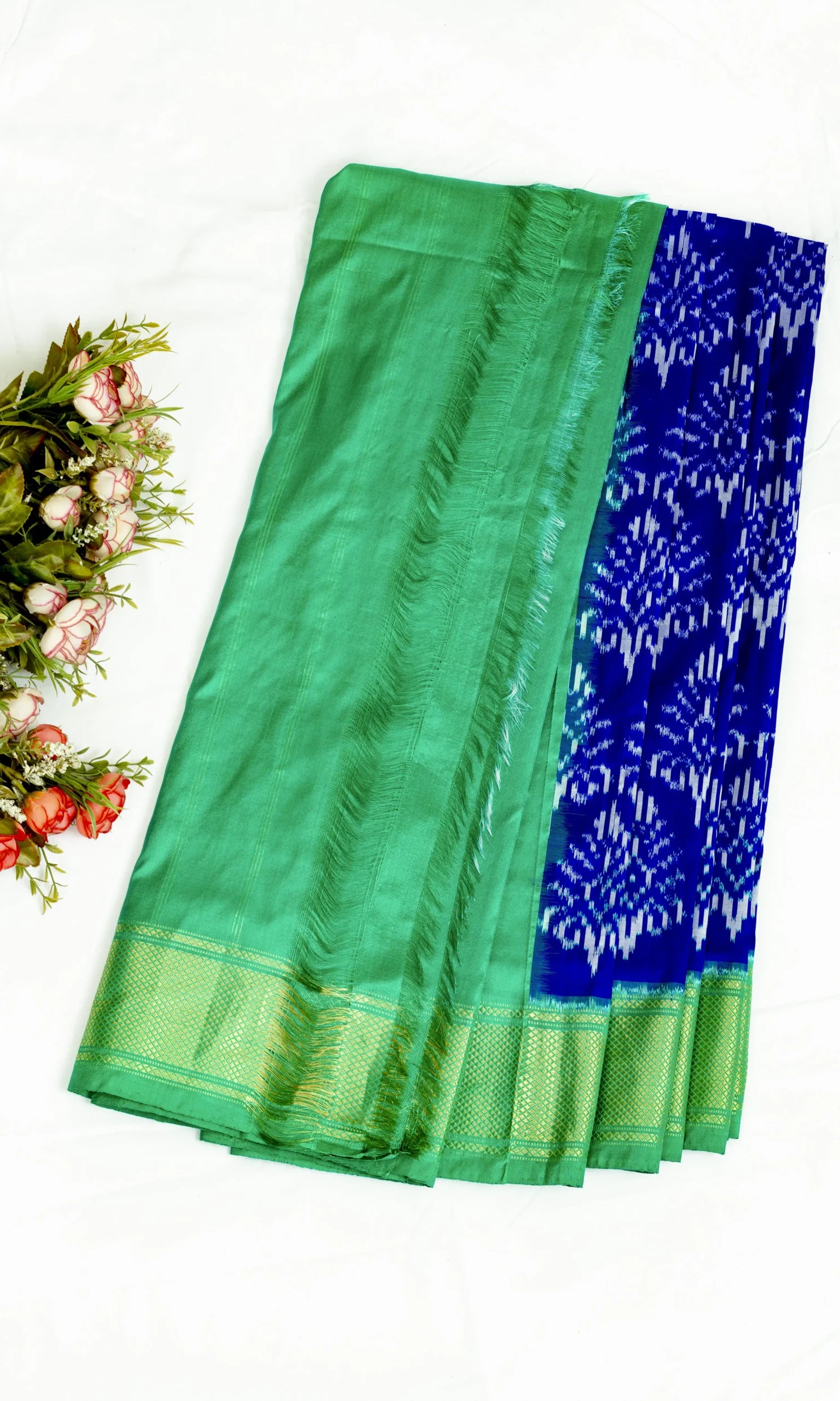 Pochampally Ikat Patola Saree