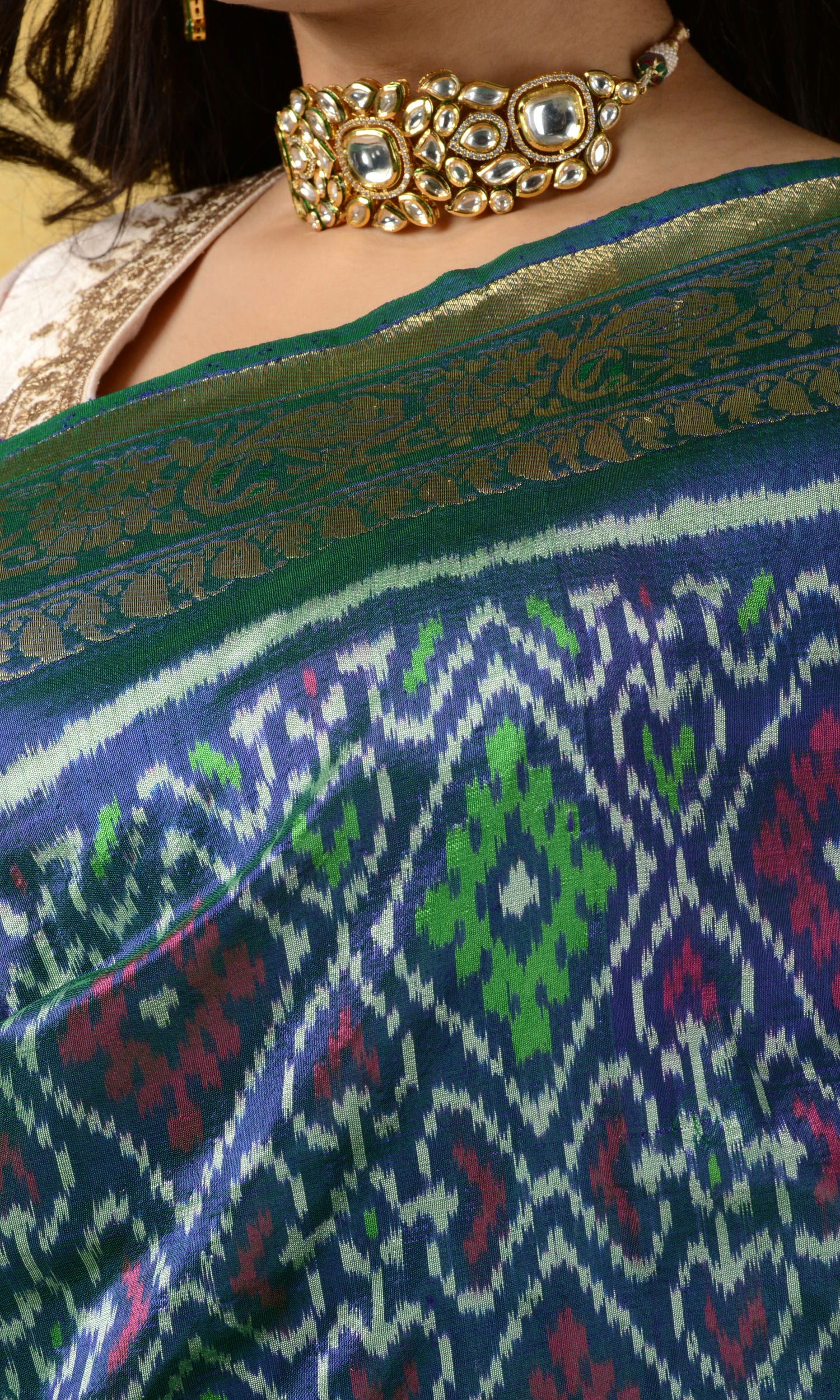 Banarasi Single Ikat Patola Chanda