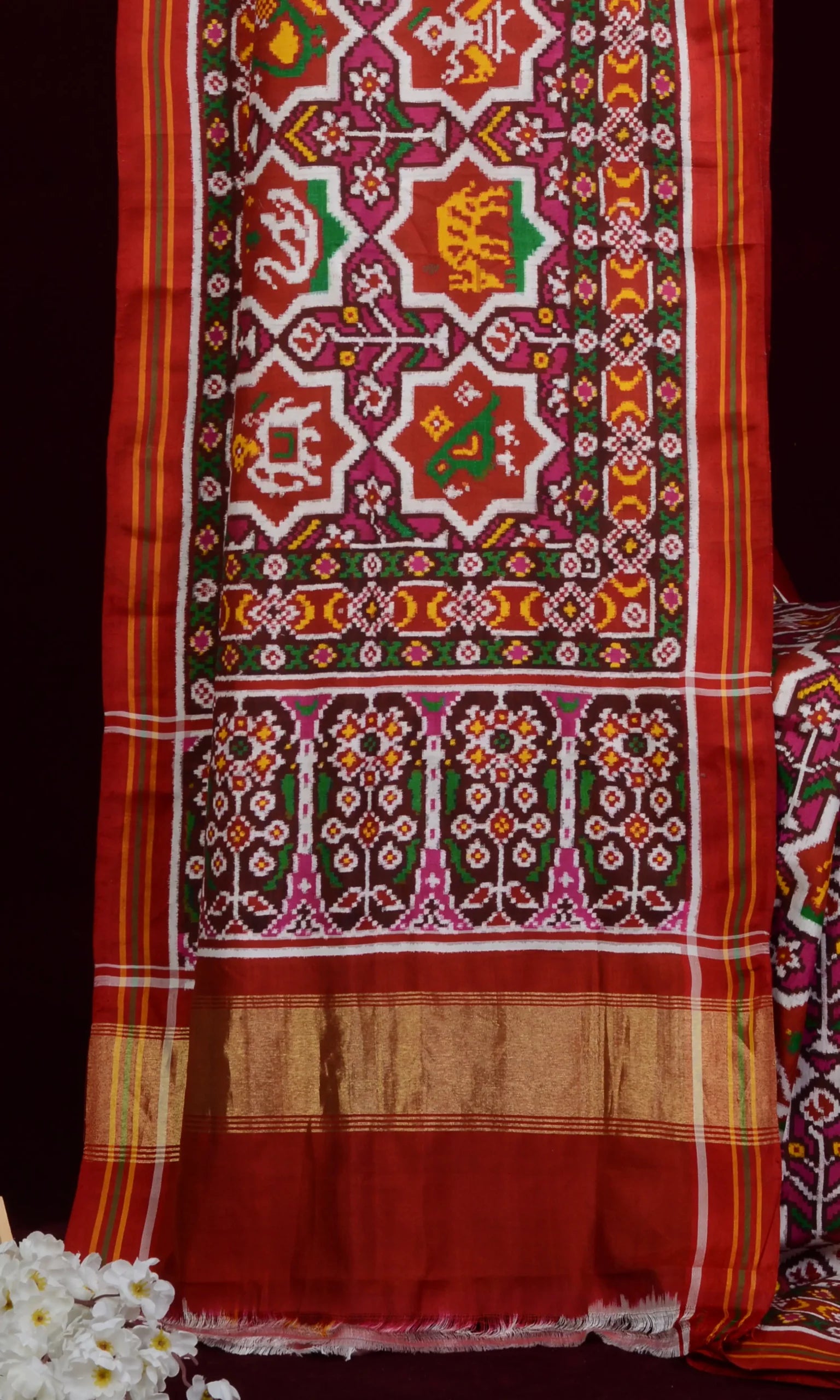 Double Ikat Patola Saree