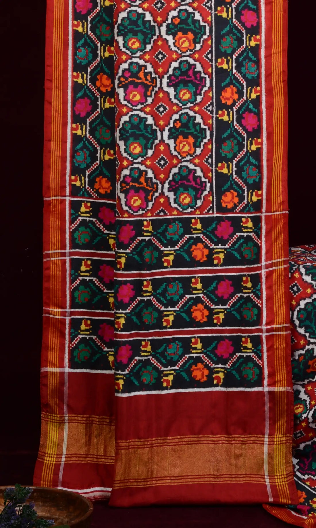 Double Ikat Patola Saree