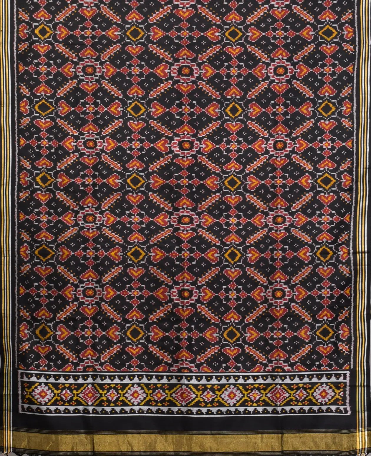 Single Ikat Patola Dupatta