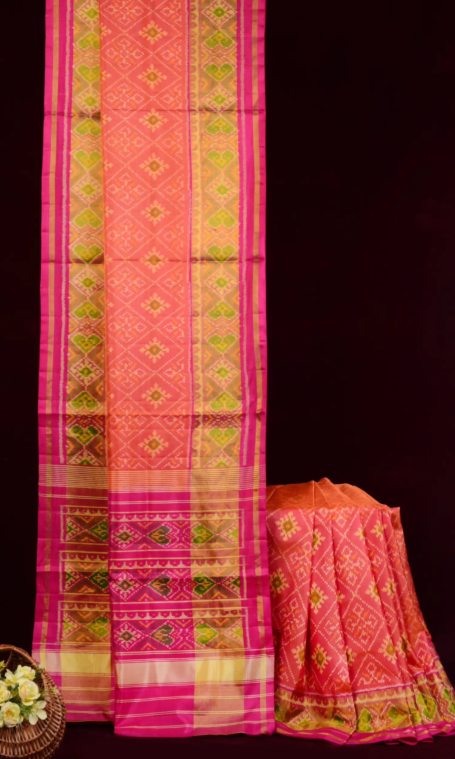 Rajkoti Patola Saree