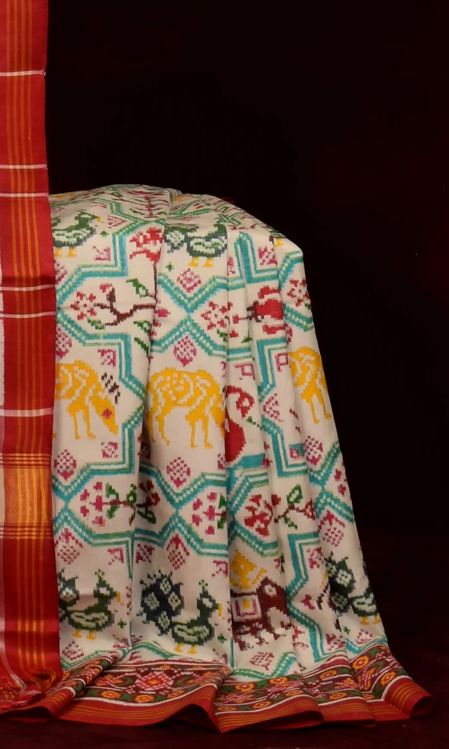 Double Ikat Patola Saree