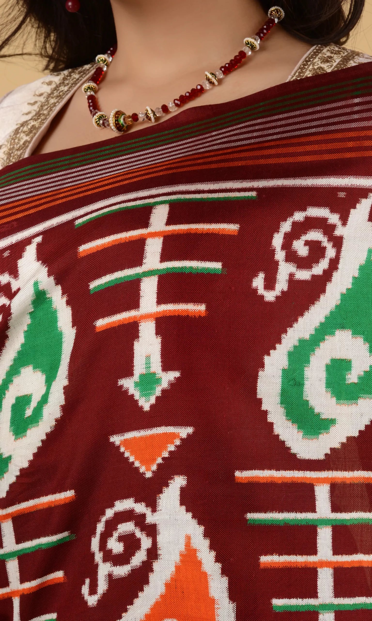 Double Ikat Patola Saree