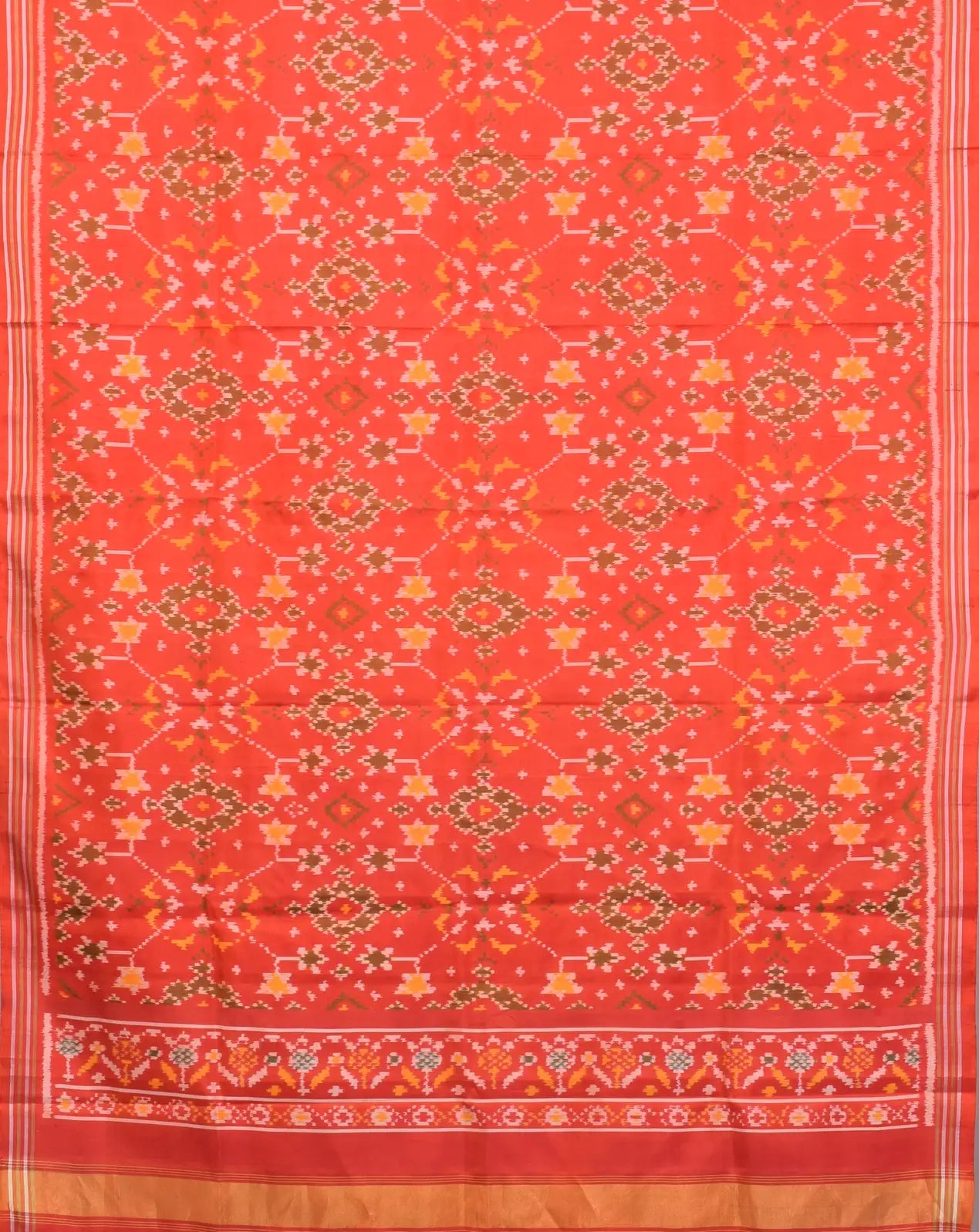 Single Ikat Patola Dupatta