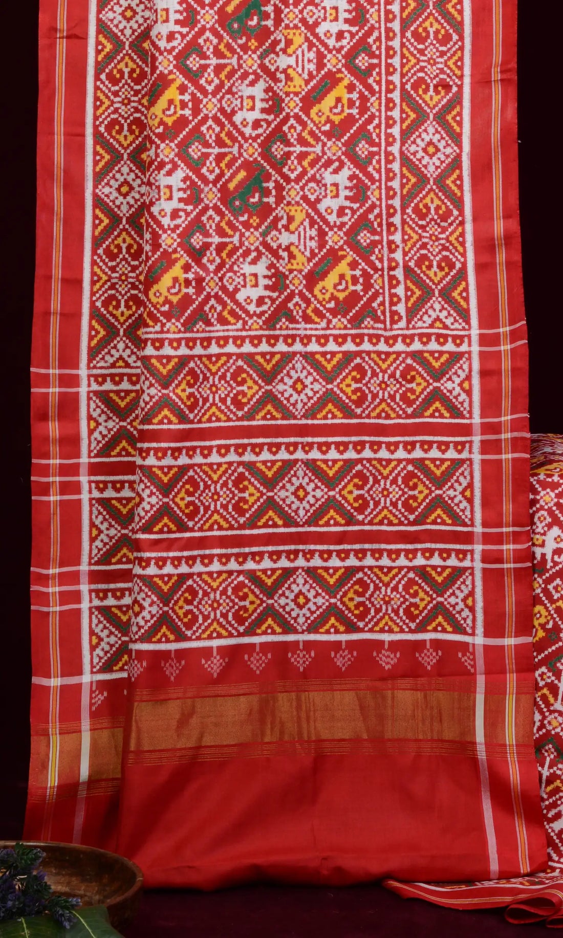 Double Ikat Patola Saree