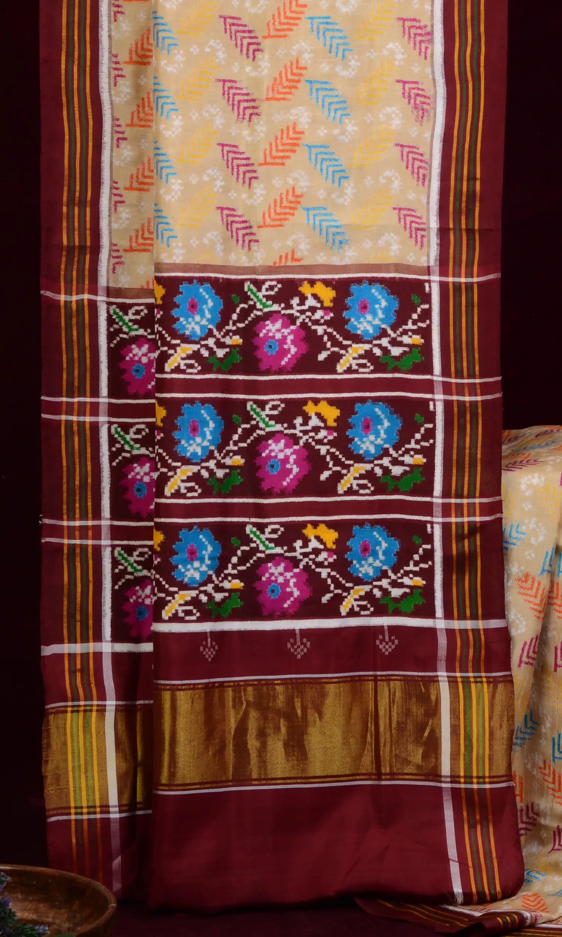 Double Ikat Patola Saree