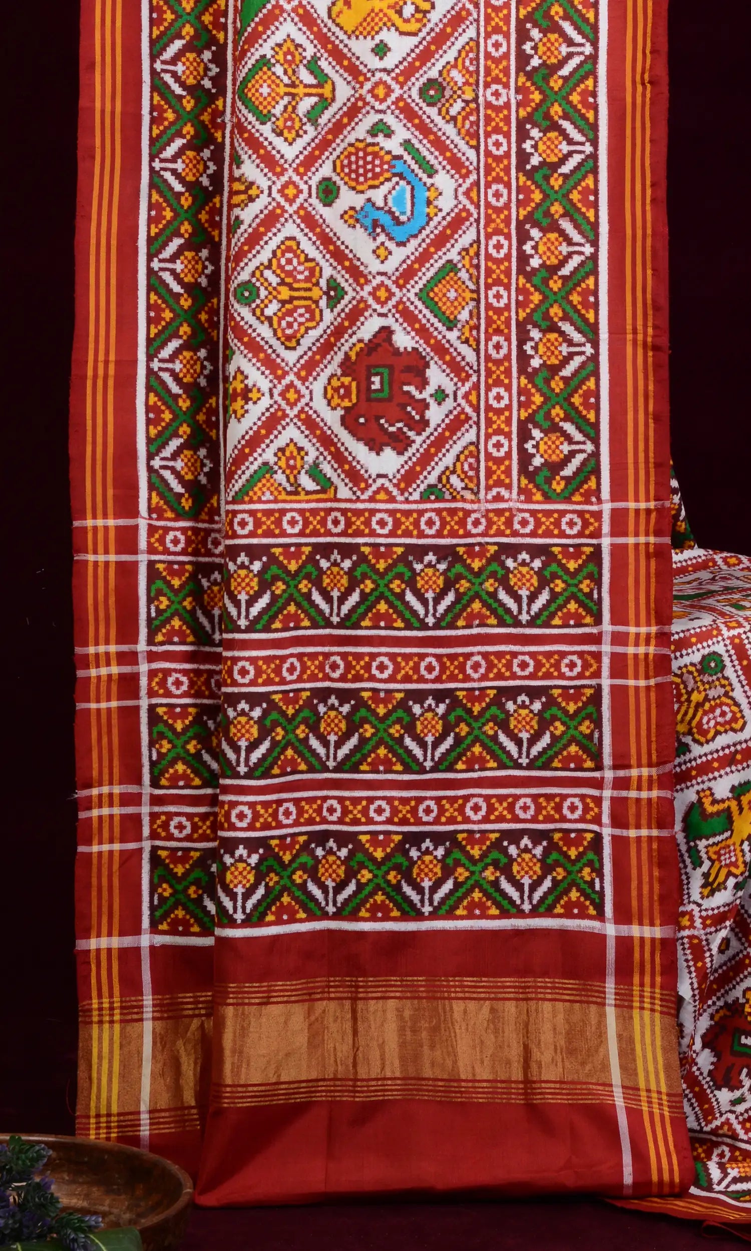 Double Ikat Patola Saree