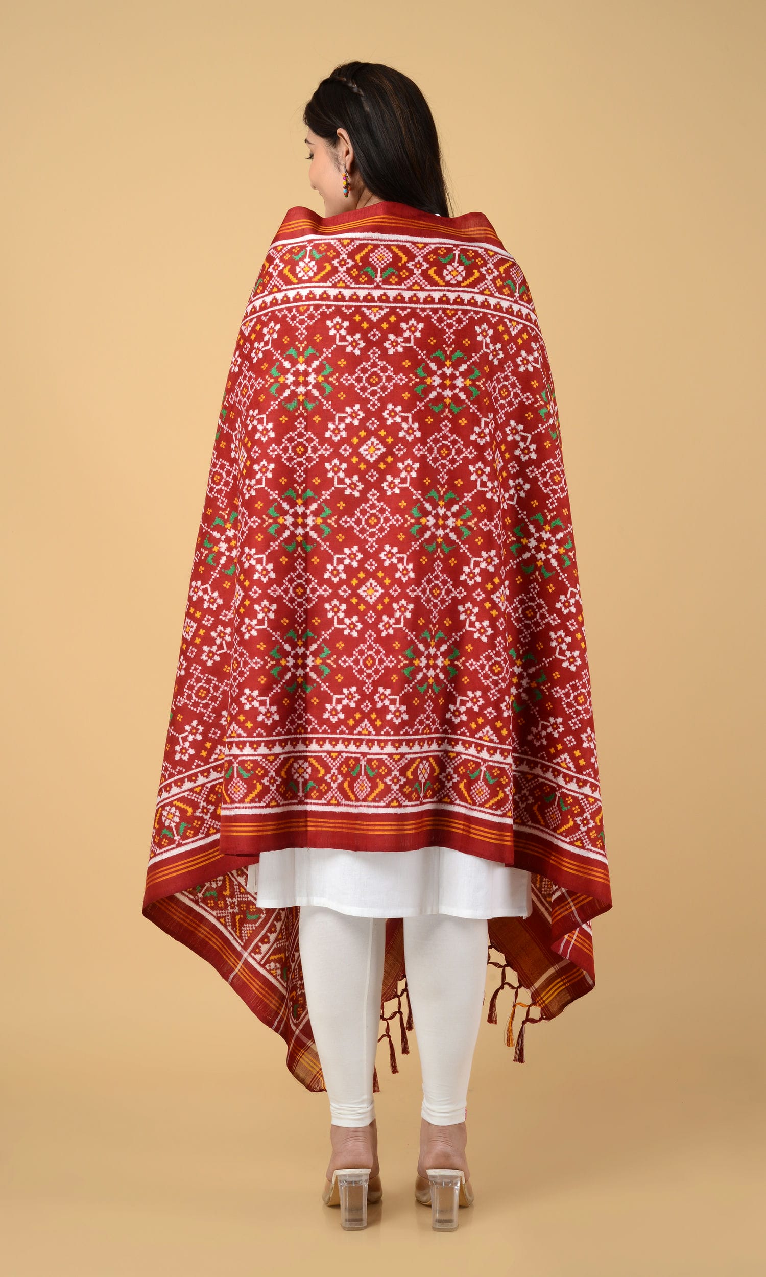 Double Ikat Patola Dupatta Nau Ratan