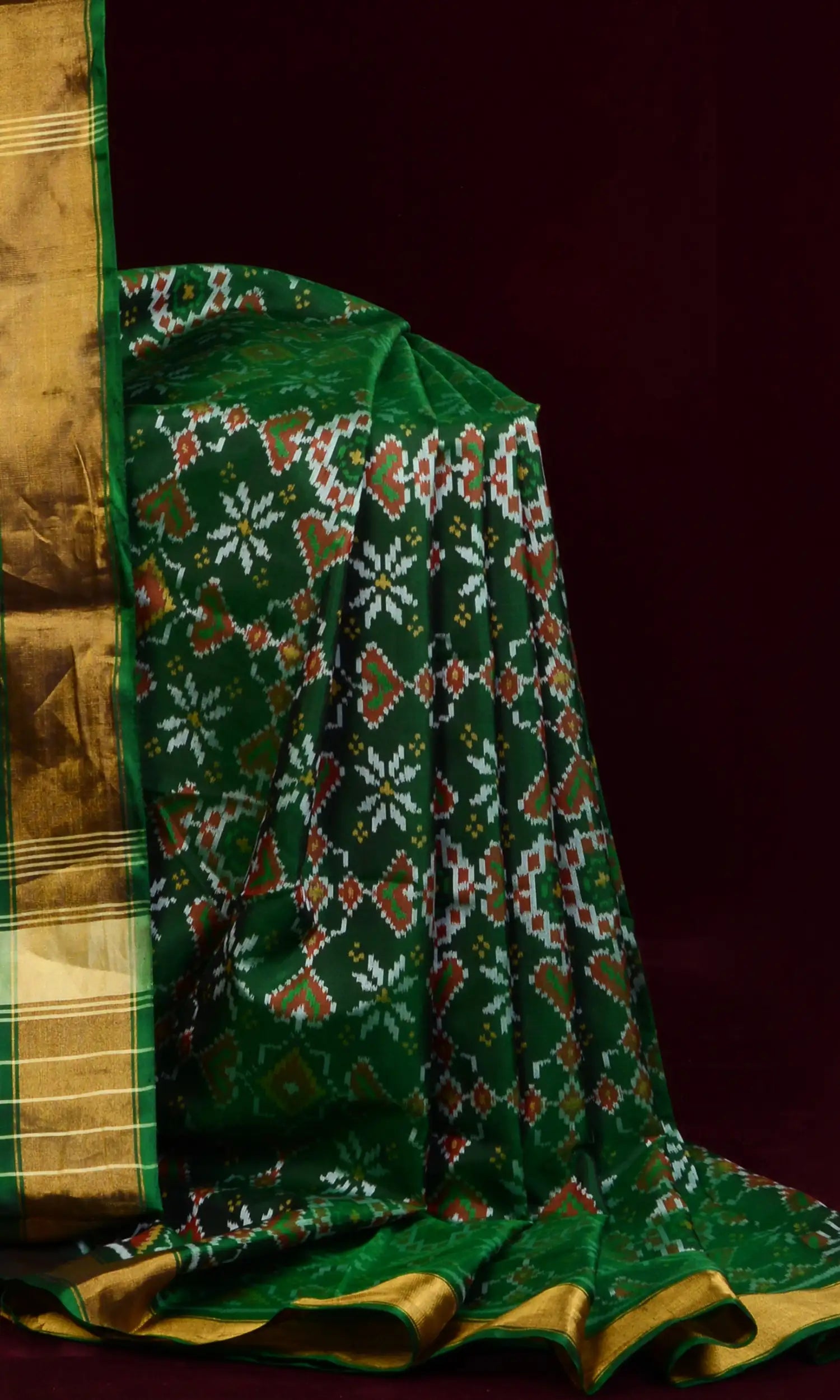 Rajkoti Patola Saree