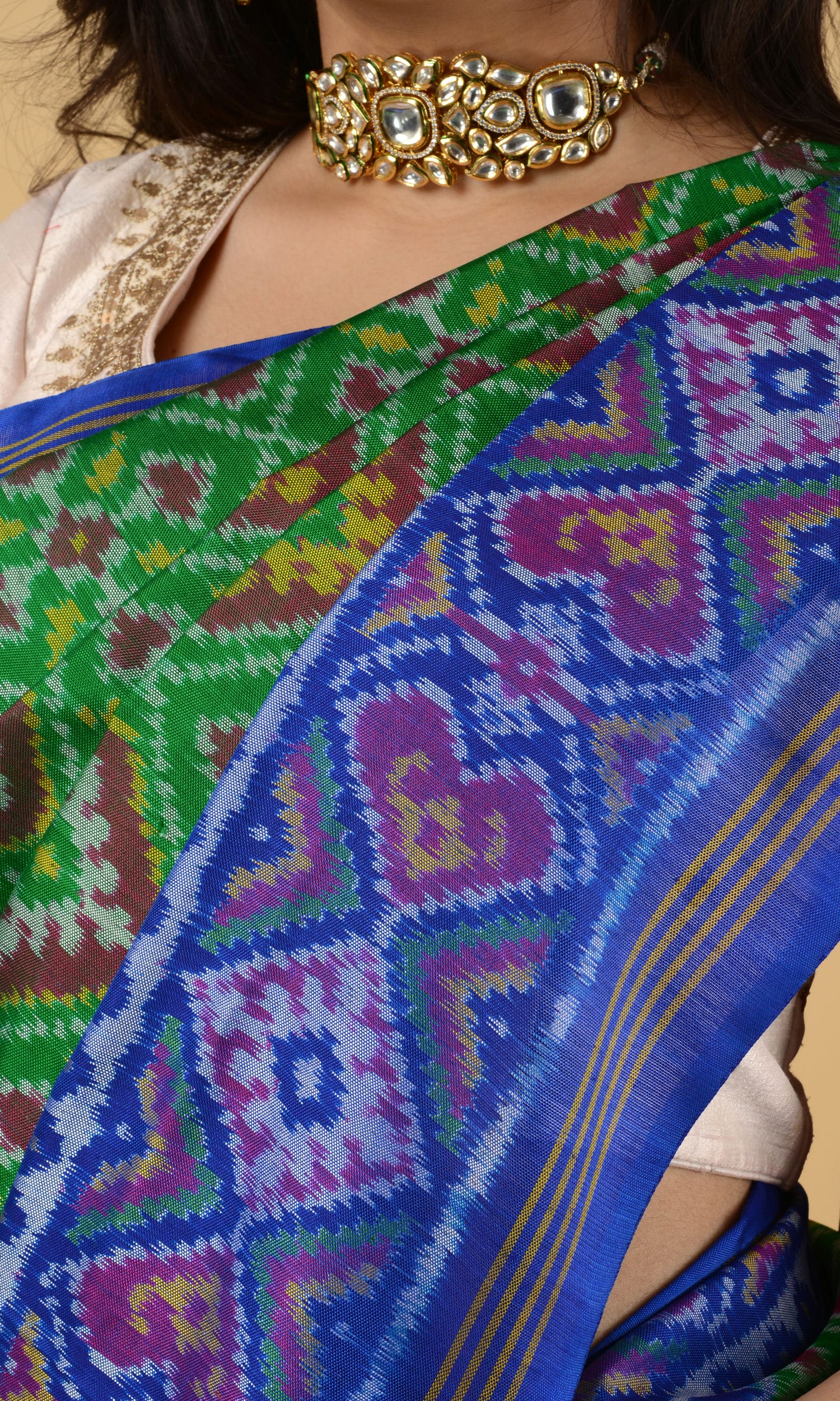 Single Ikat Patola Saree