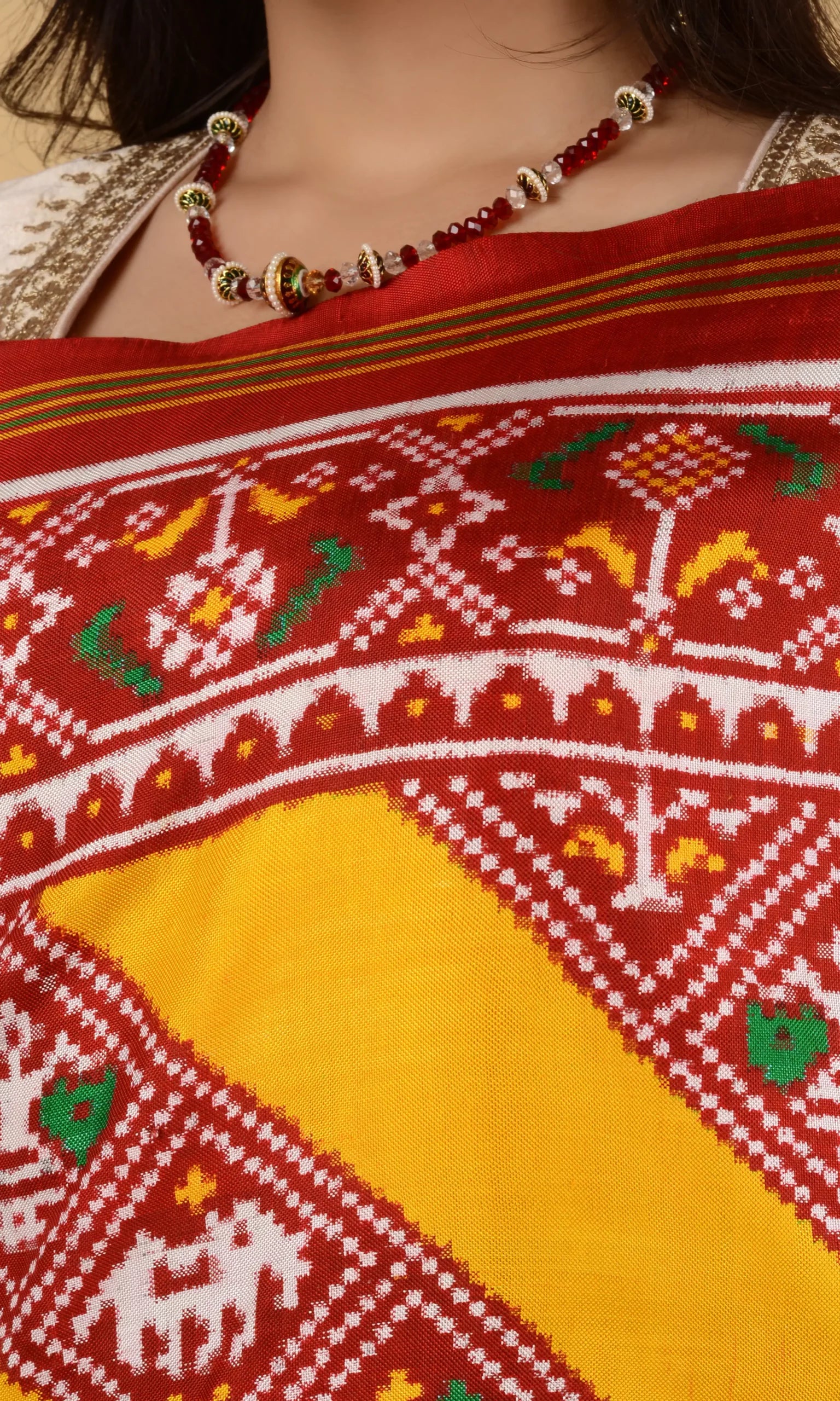 Double Ikat Patola Saree