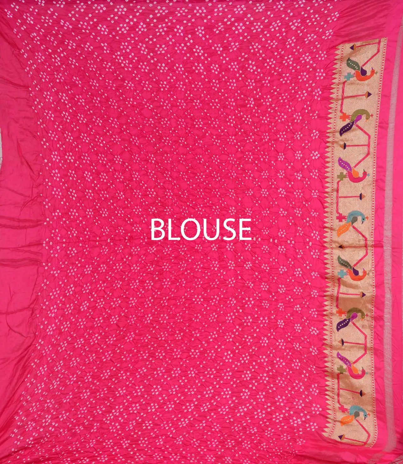 Paithani Bandhani Saree