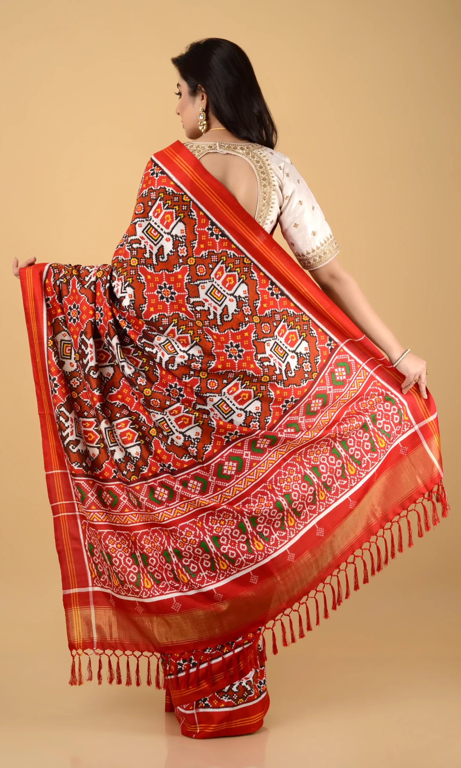 Double Ikat Patola Saree